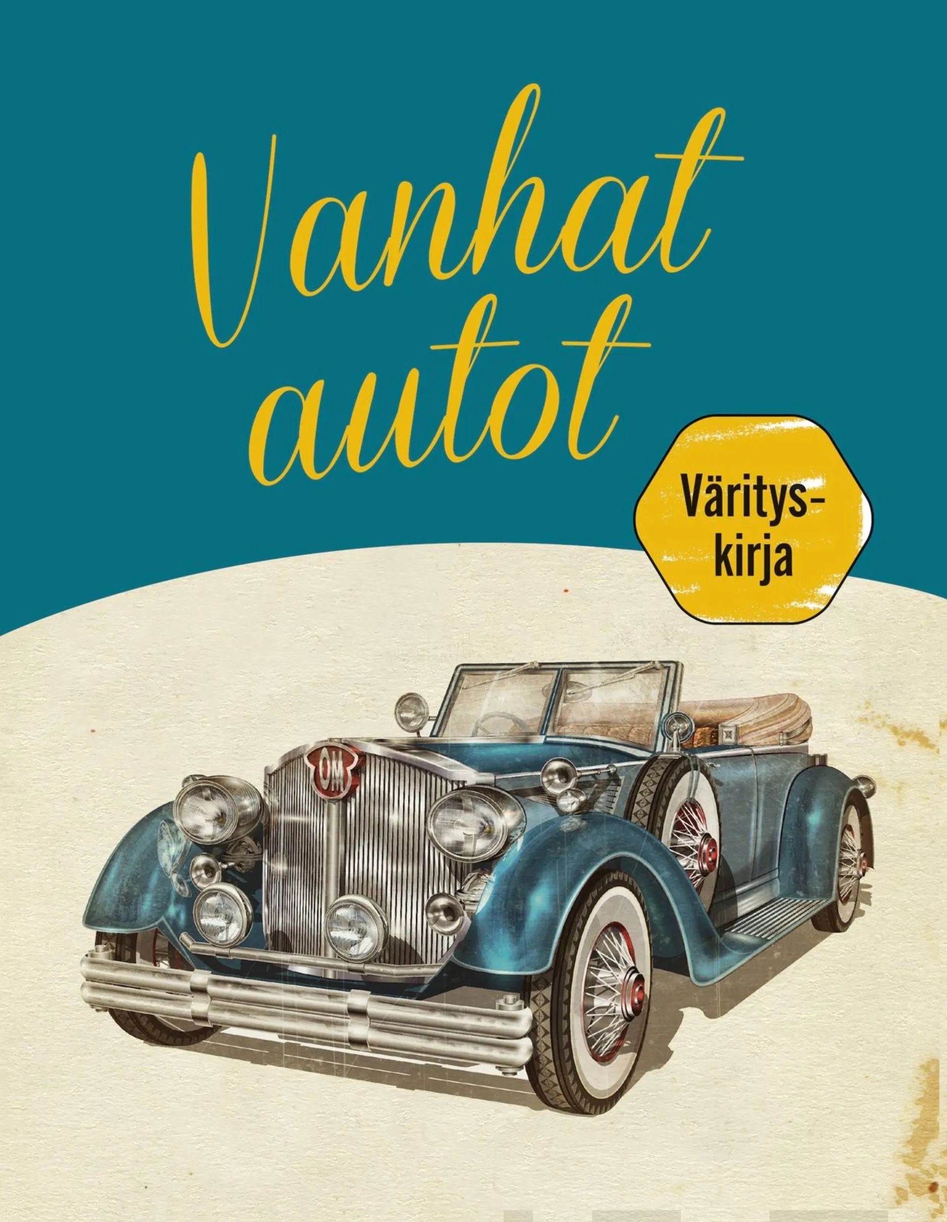 Vanhat autot värityskirja