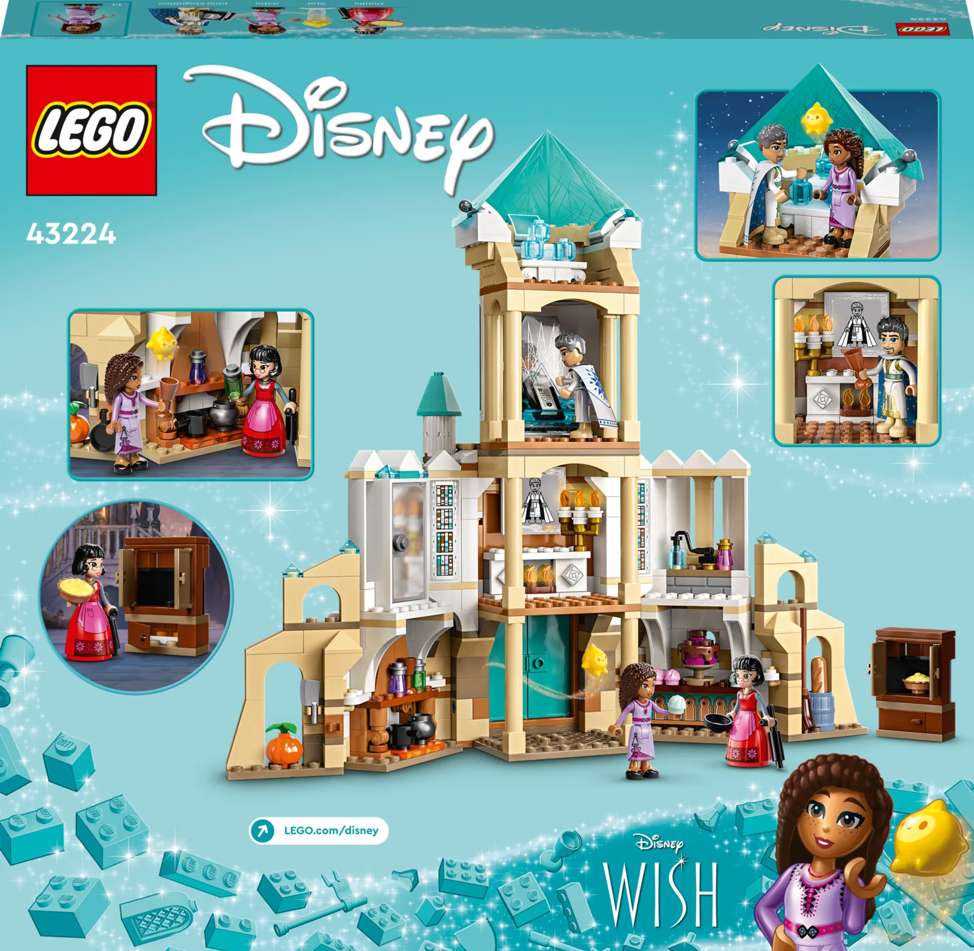 LEGO® Disney Princess 43224 Kuningas Magnificon linna - 2