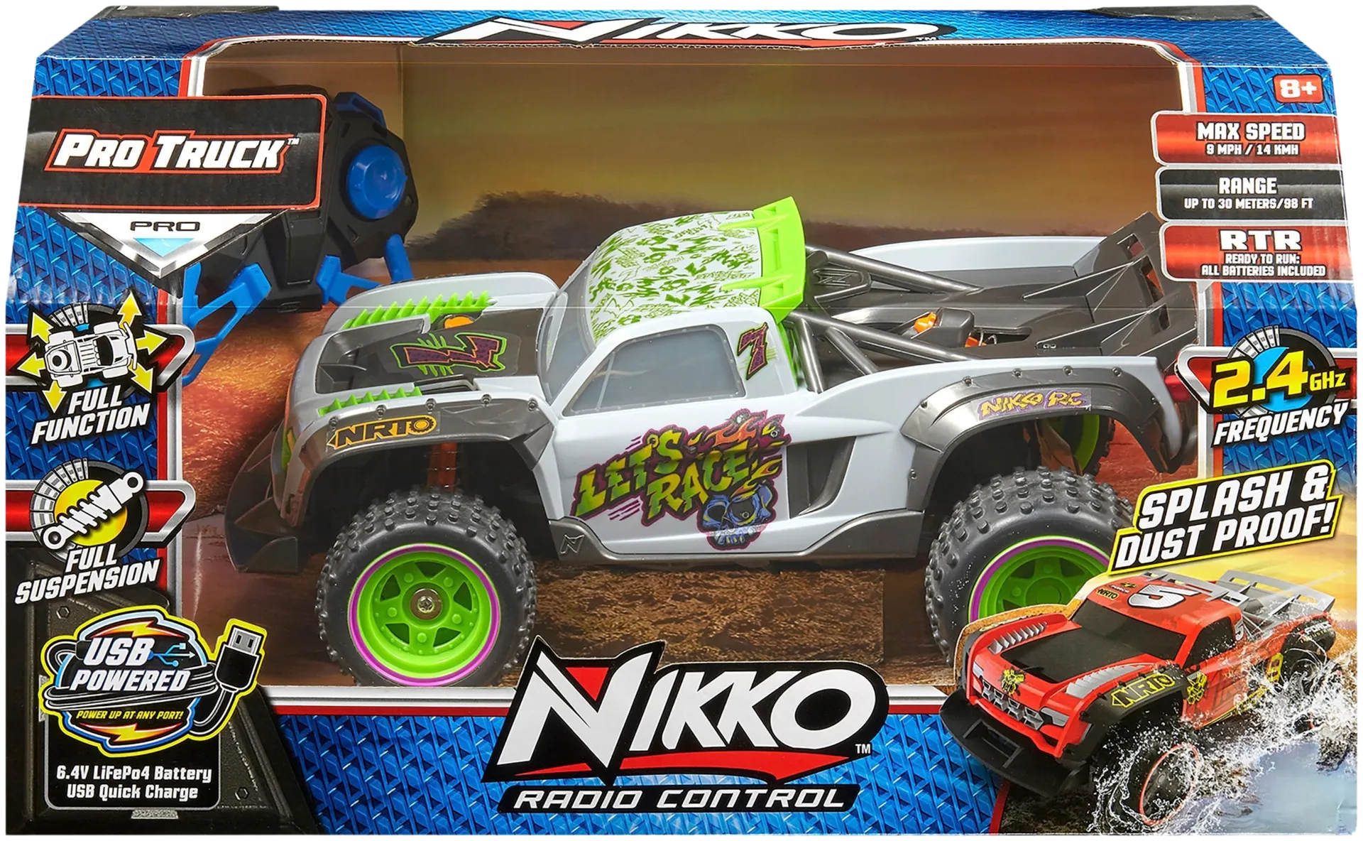 Nikko 30cm Pro Trucks  RC-auto - 3