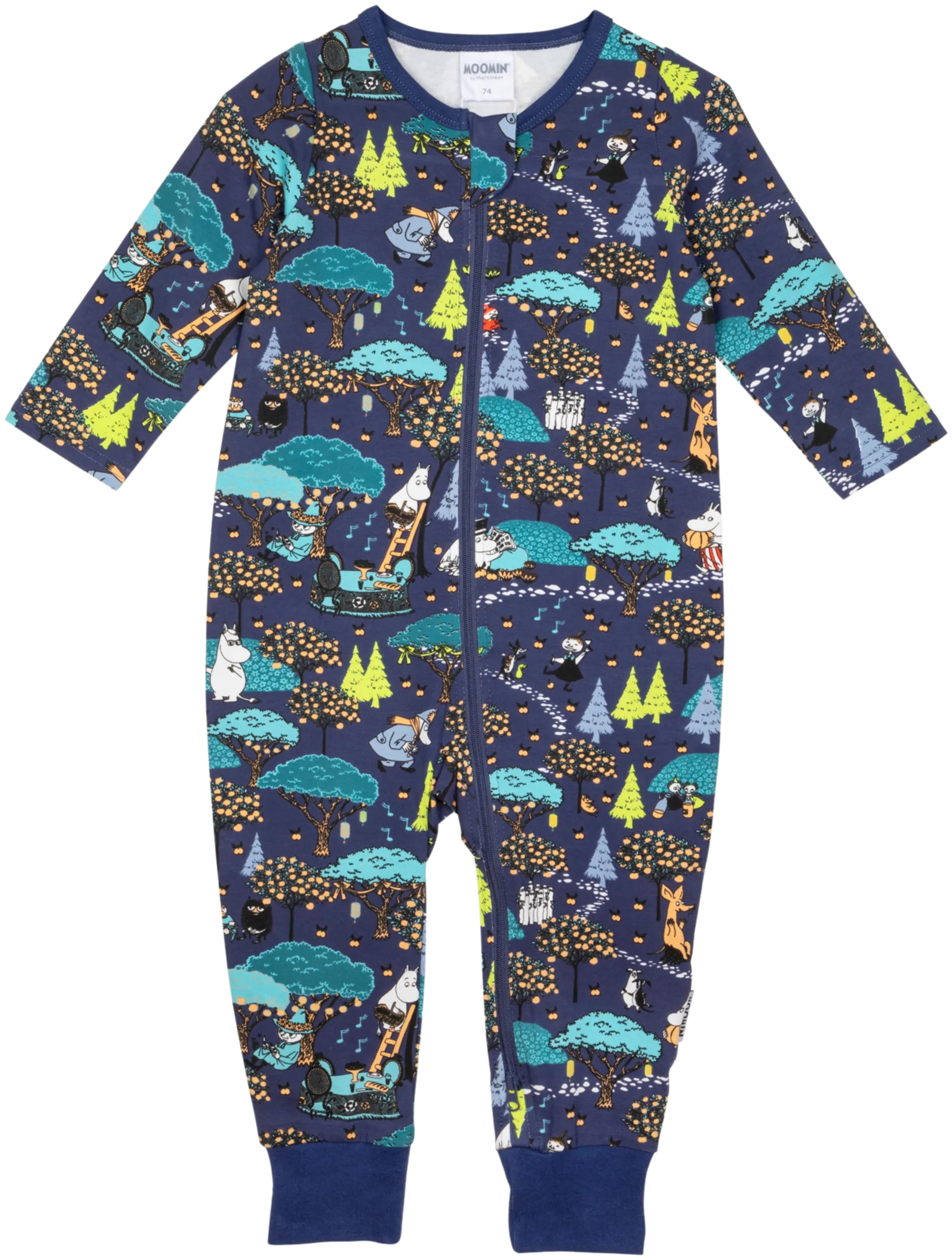 Moomin By Martinex vauvojen pyjama Sadonkorjuu 584672 - SININEN - 1