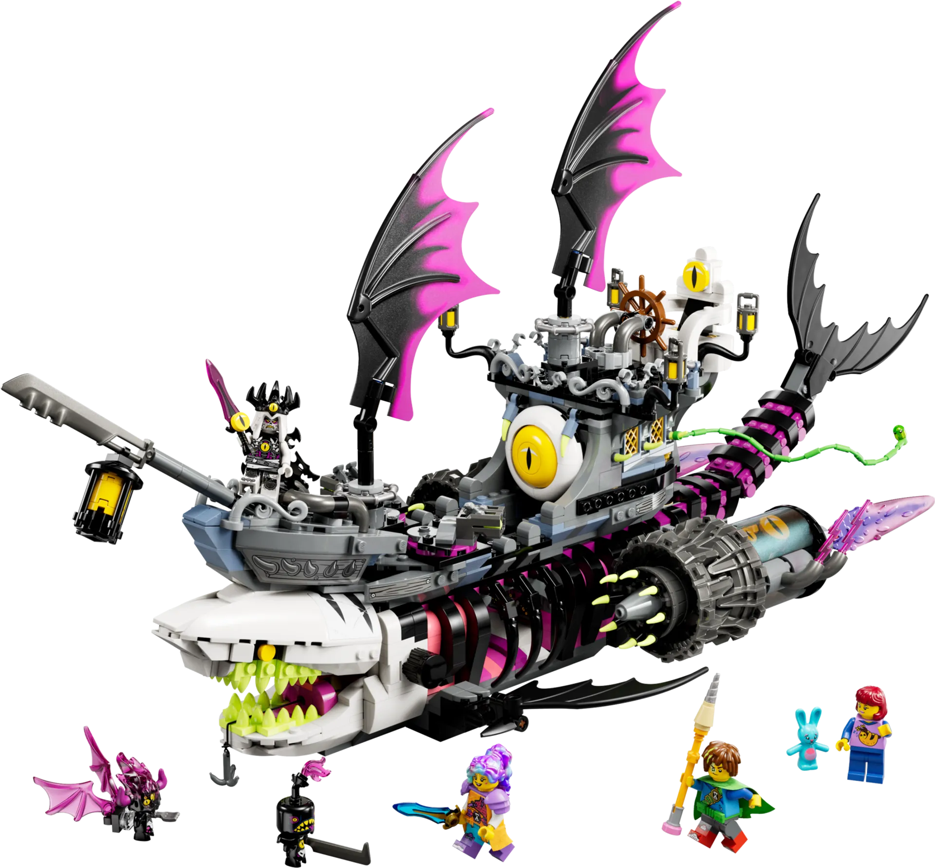 LEGO Titan 71469 Painajaisten hailaiva - 5