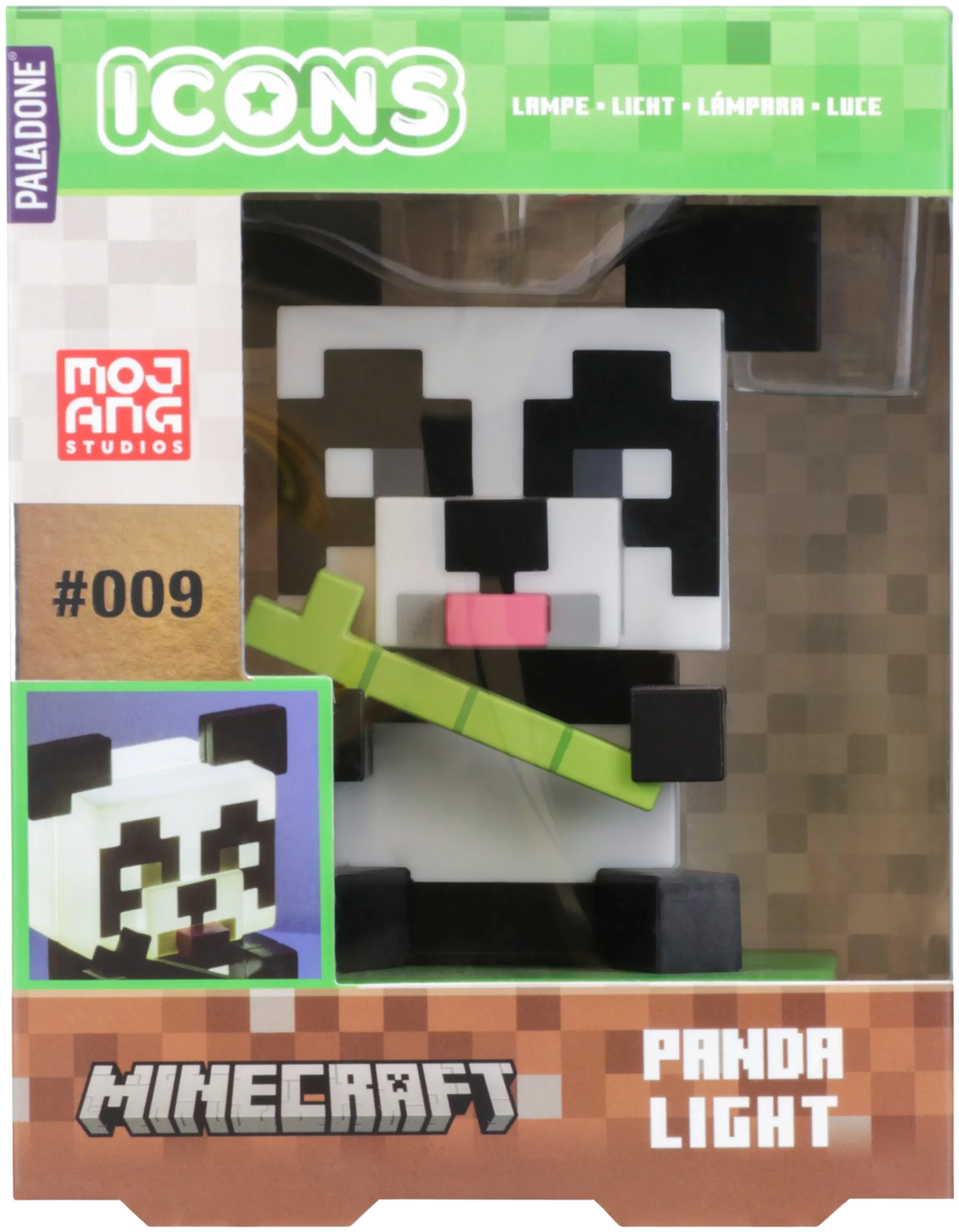 Paladone Koristevalo Minecraft Panda Icon - 5