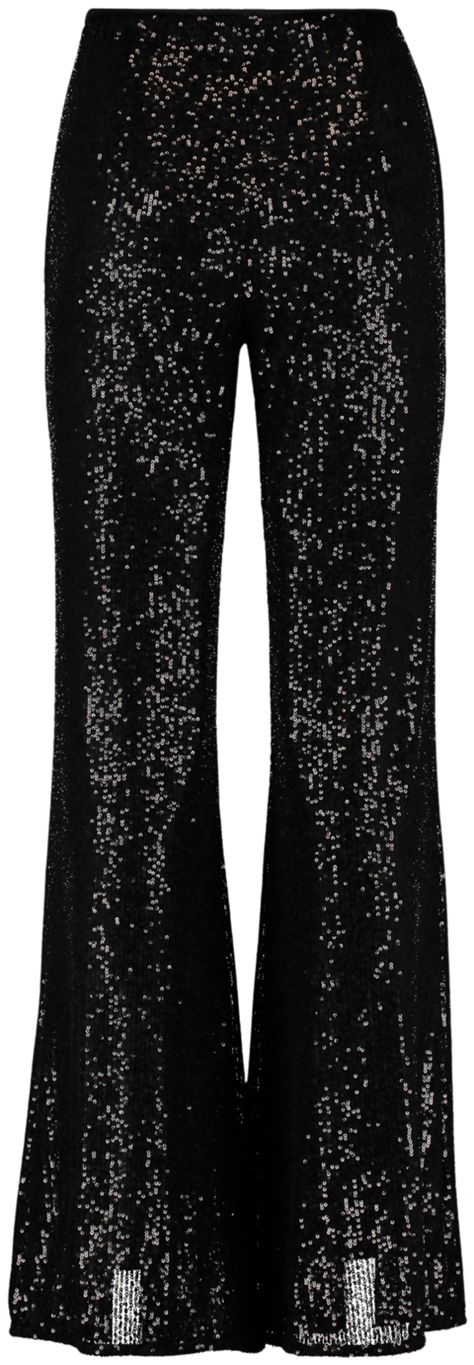Hailys naisten leggingsit Glam Jy-20662 - Black glitter - 3