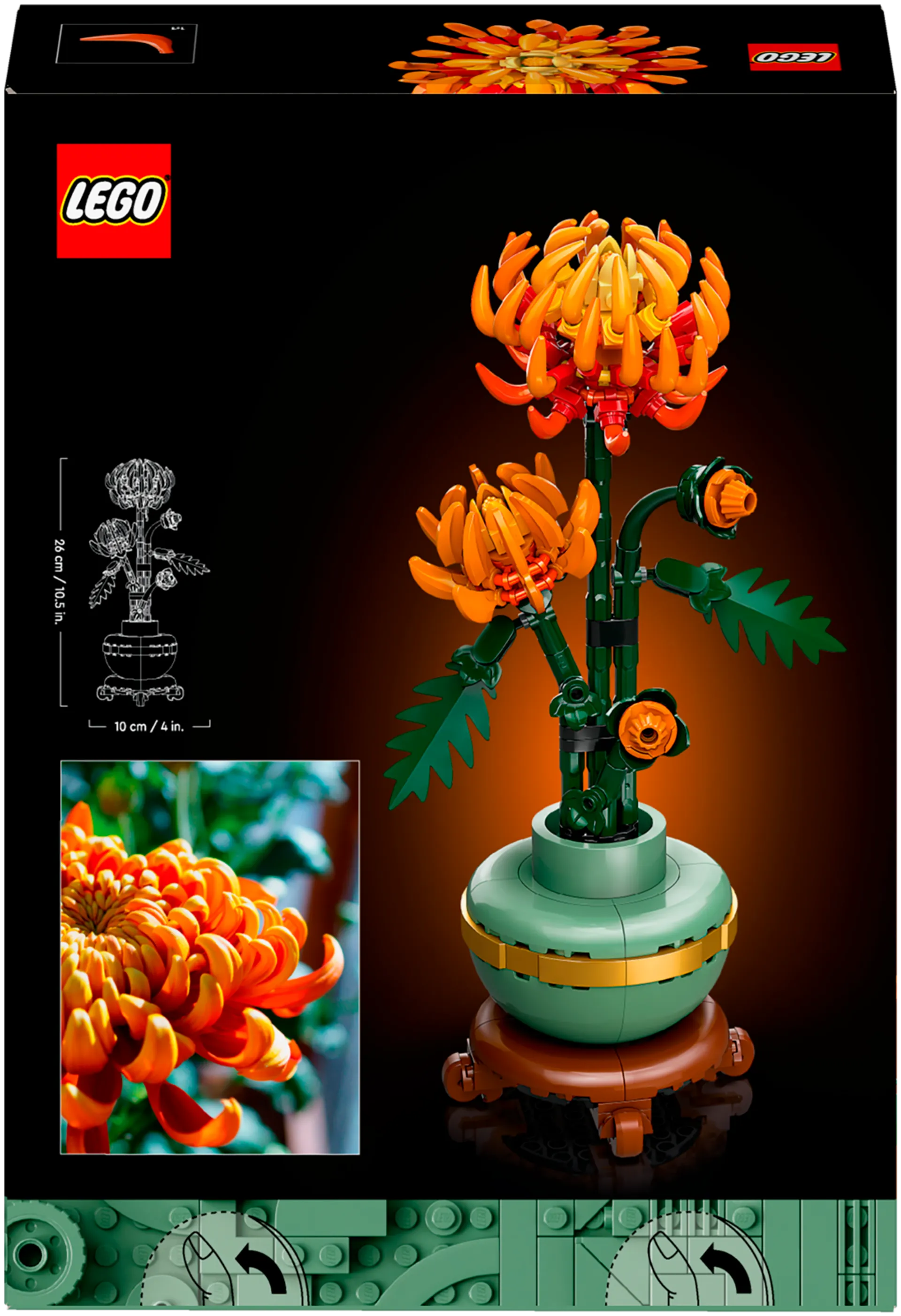 LEGO® Icons 10368 - Krysanteemi - 3