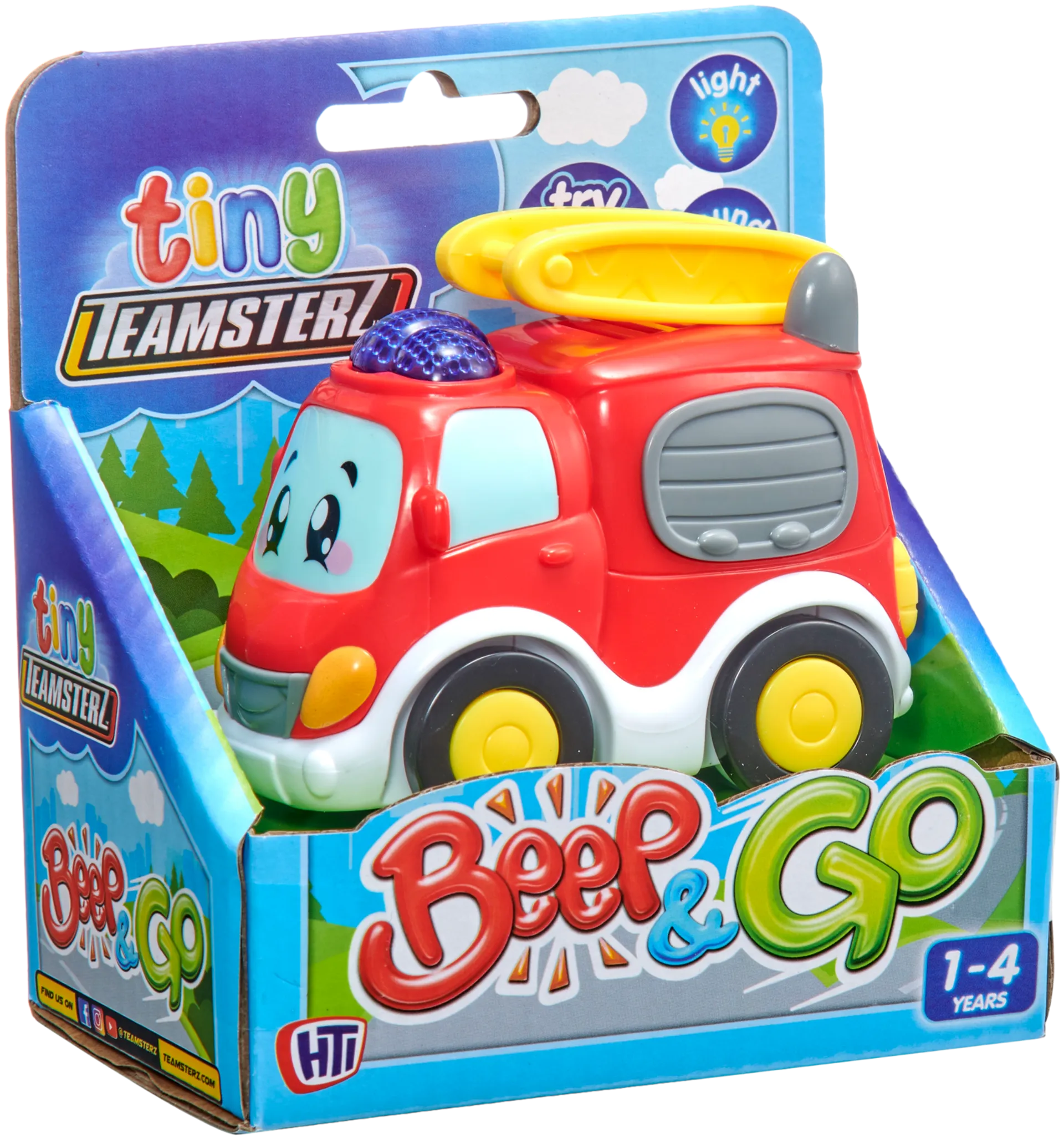 Teamsterz lelu Tiny Teamsterz Beep & Go pikkuauto - 6