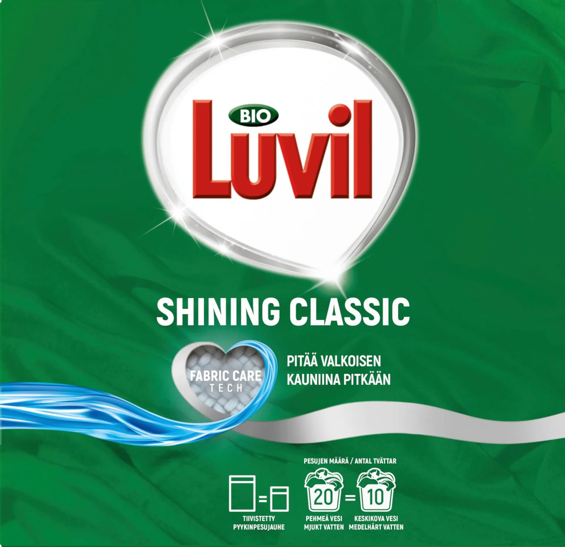 Bio Luvil Classic Pyykinpesujauhe 750 g - 1