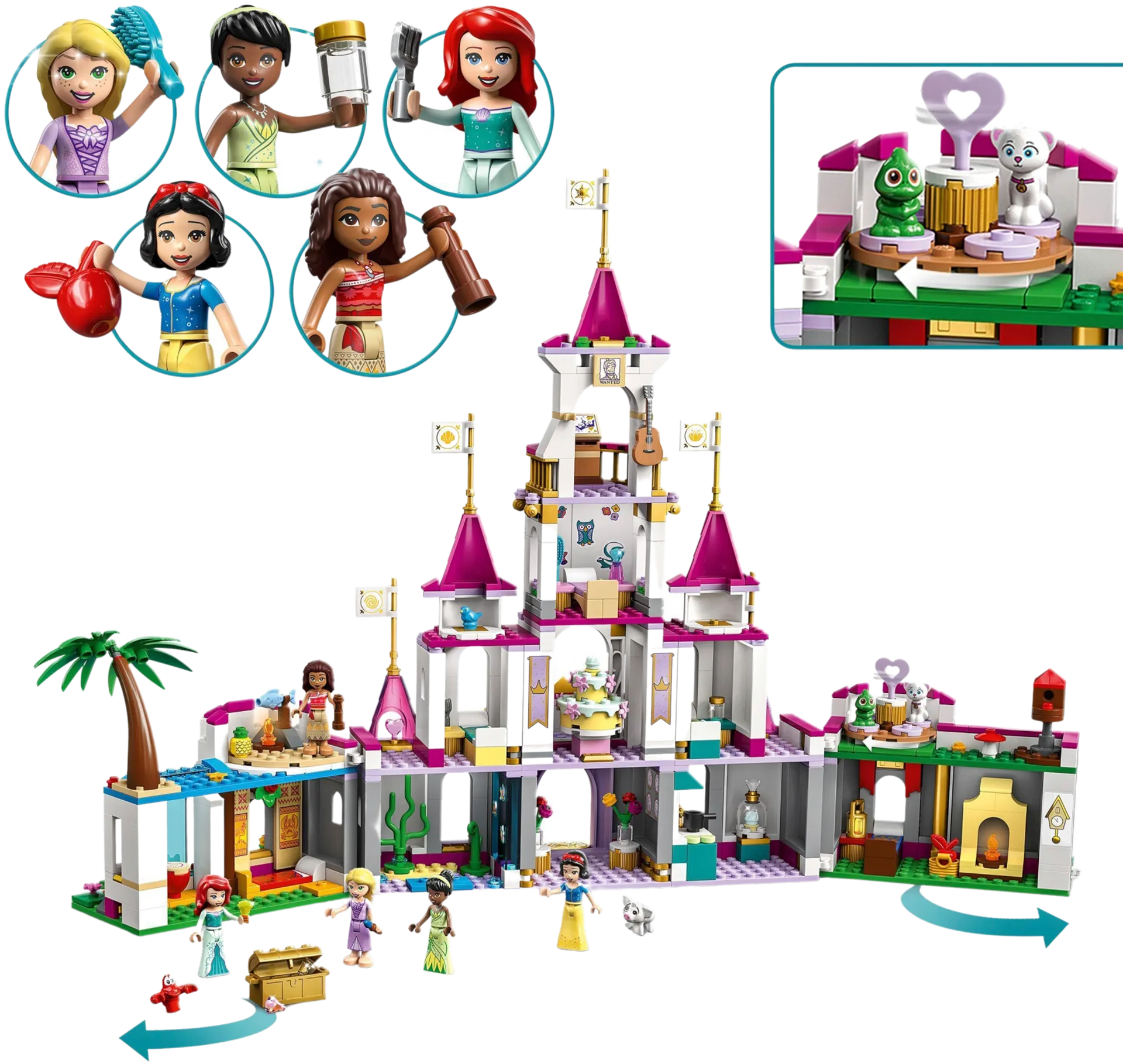LEGO® Disney Princess™ 43205 Kaikkien aikojen seikkailulinna - 2