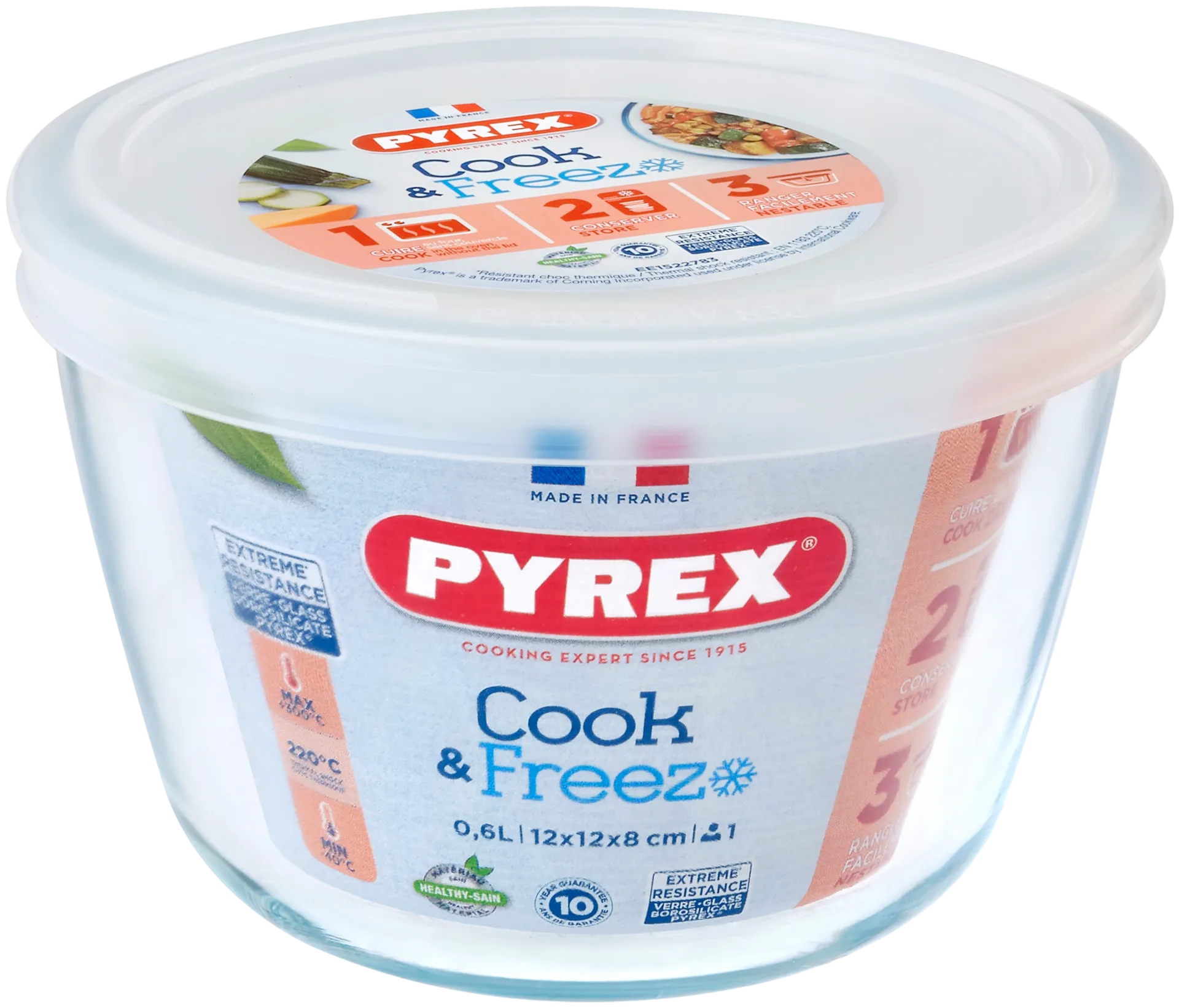 Pyrex vuoka 0,6 l Cook&Freeze - 1