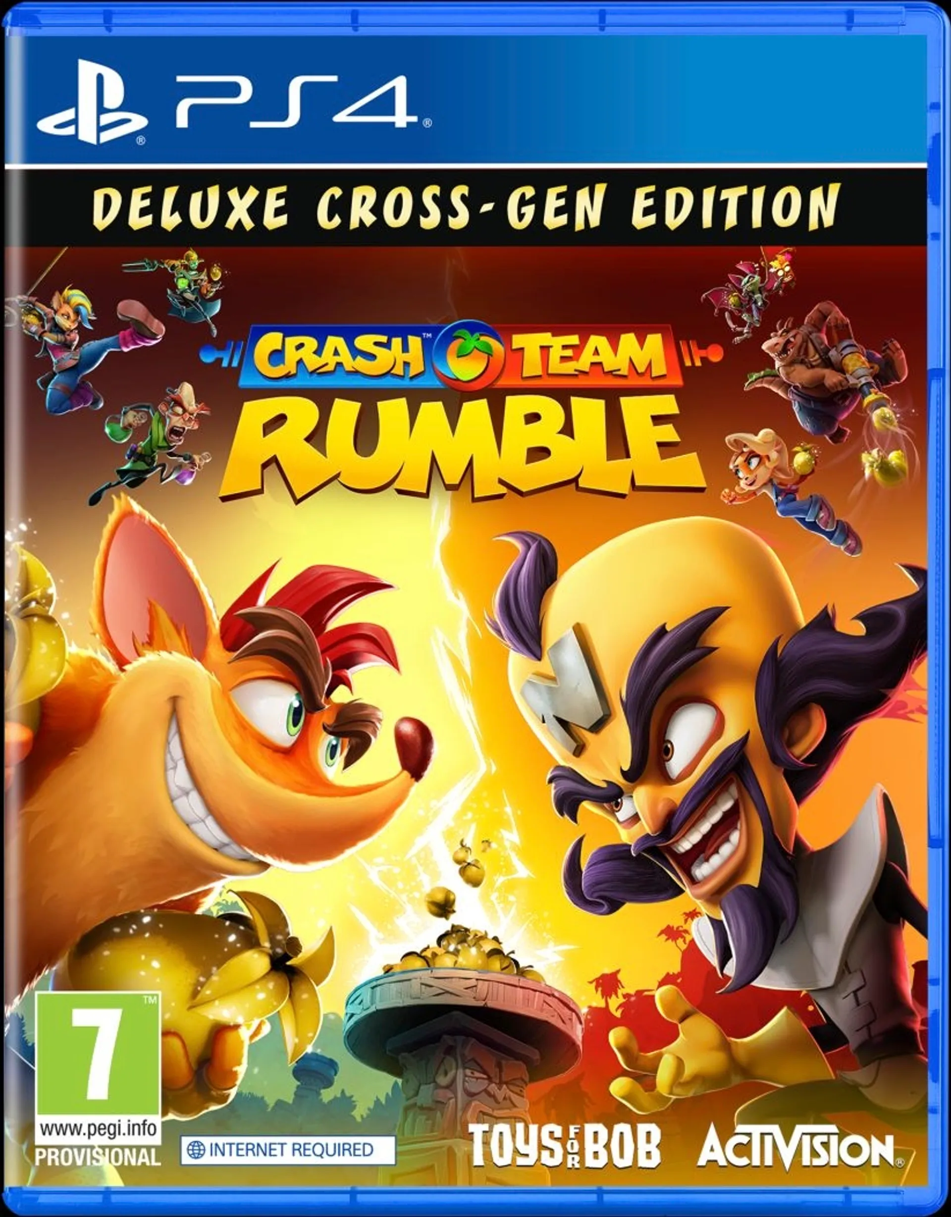 PlayStation 4 Crash Team Rumble Deluxe Cross-Gen Edition