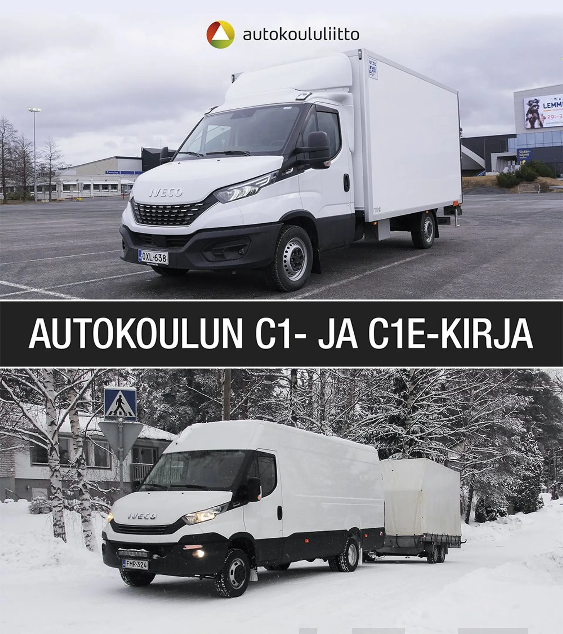 Autokoulun oppikirja C1 ja C1E- kirja