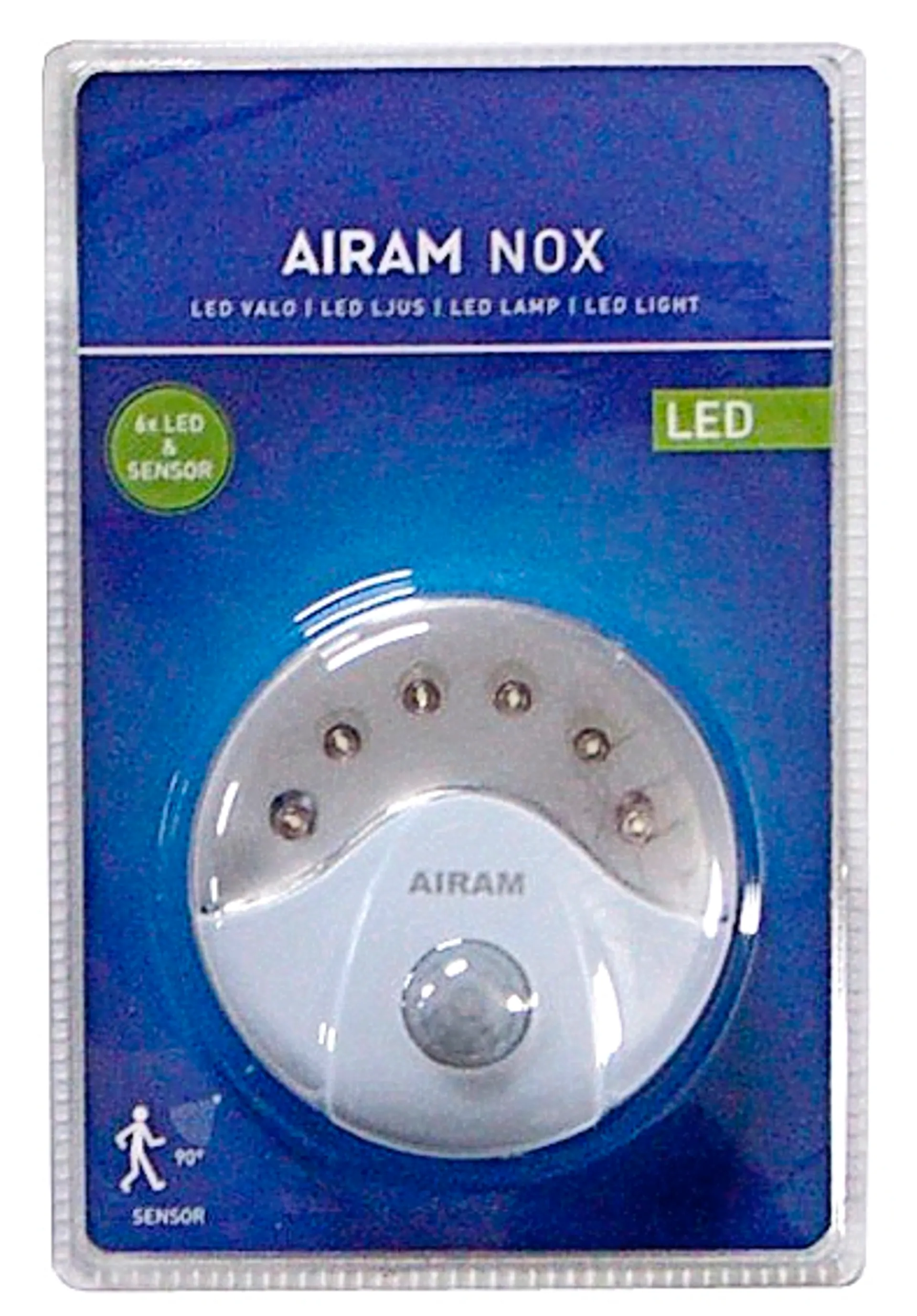 Airam LED Nox paristovalaisin - 2
