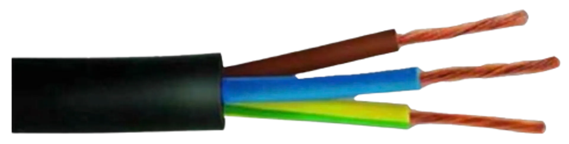 Icme kumikaapeli H07RN-F 3G1,5 R100