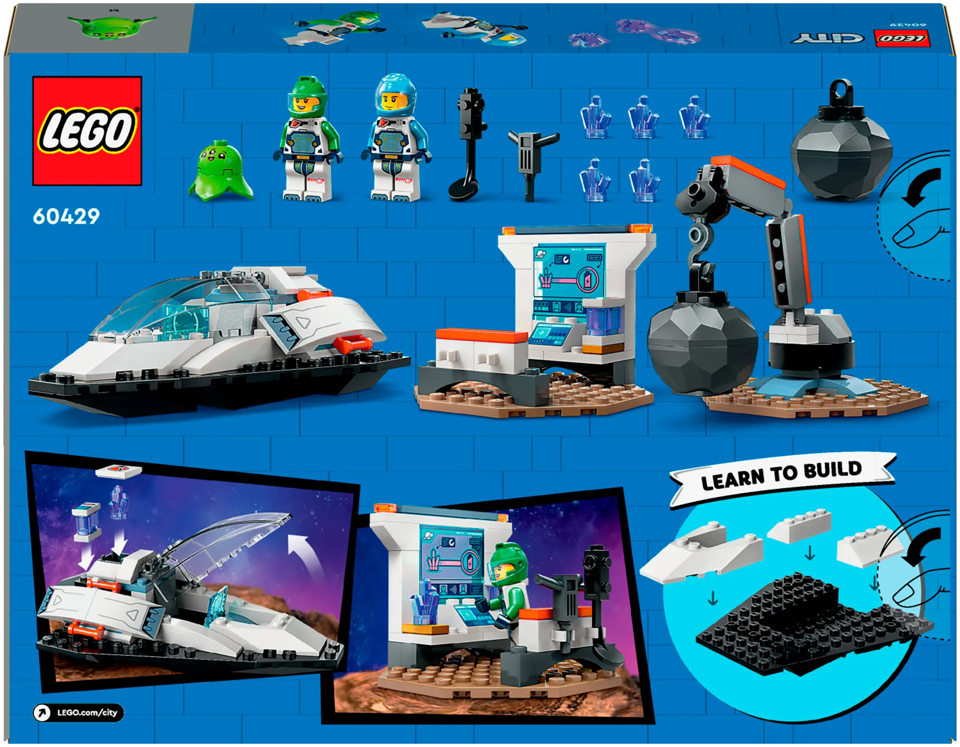 LEGO City Space 60429 Avaruusalus ja asteroidilöytö - 3