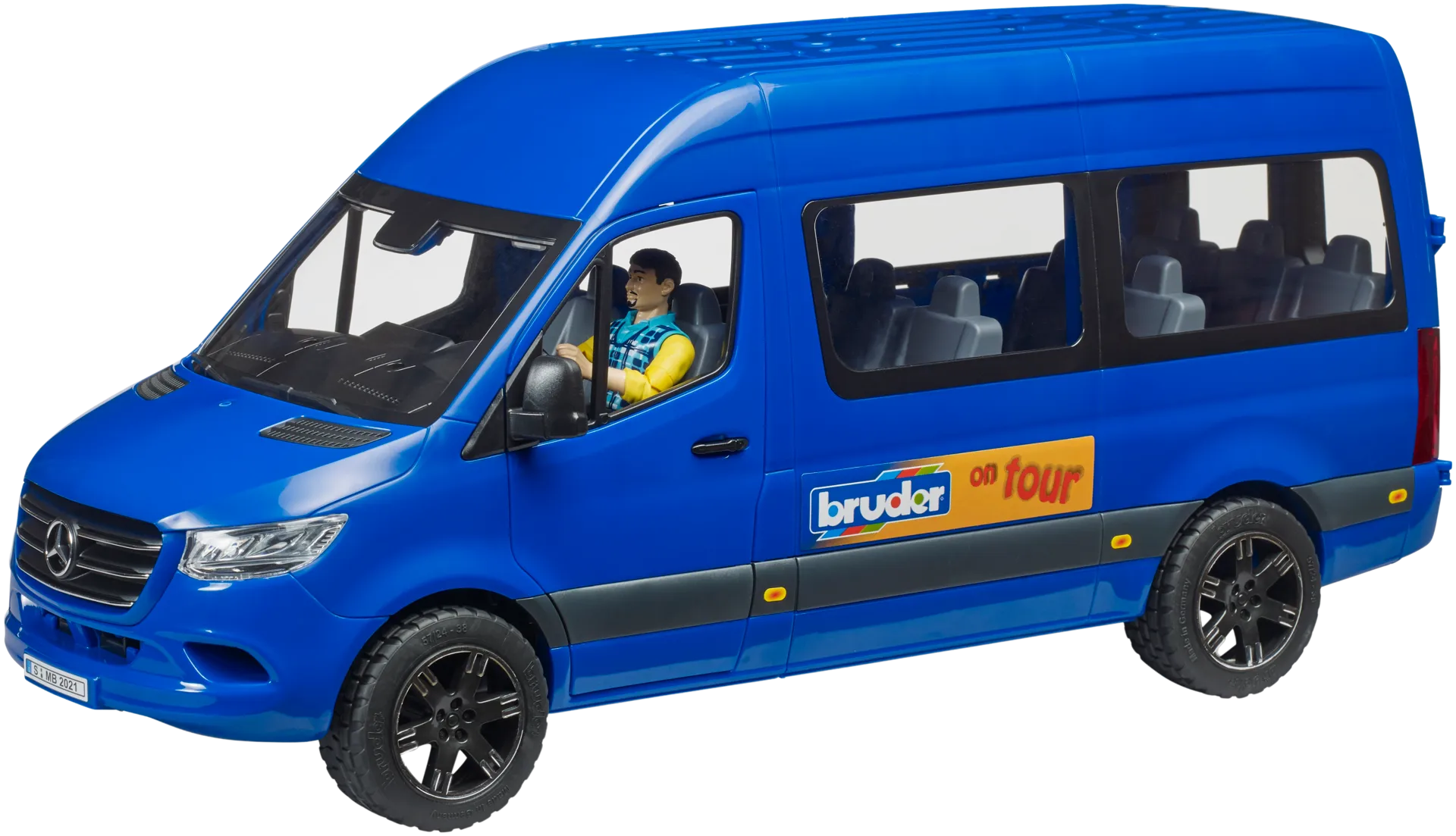 Bruder Mercedes-Benz Sprinter pakettiauto ja kuljettaja - 2