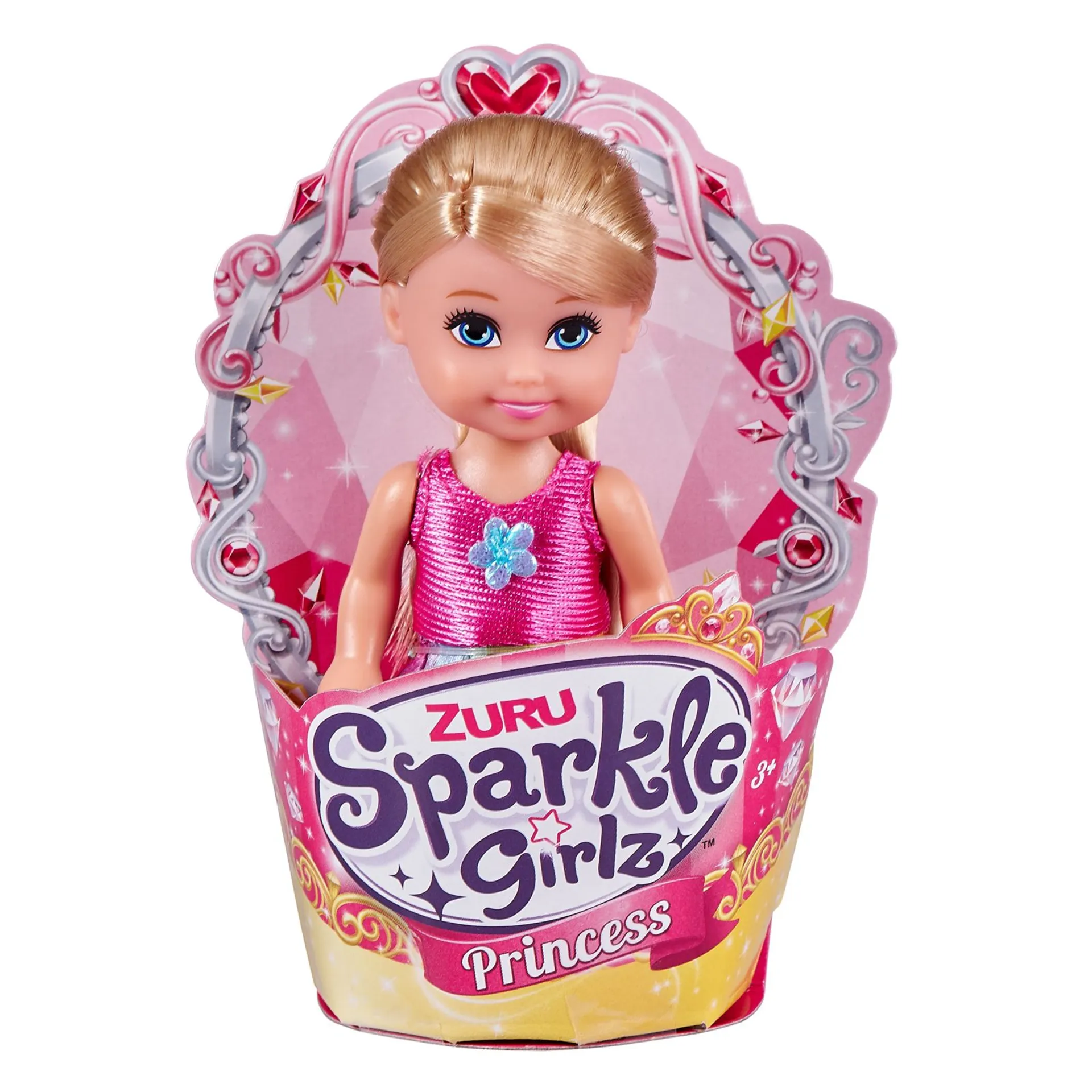 Sparkle Girlz 4.7" Princess Cupcake - 10