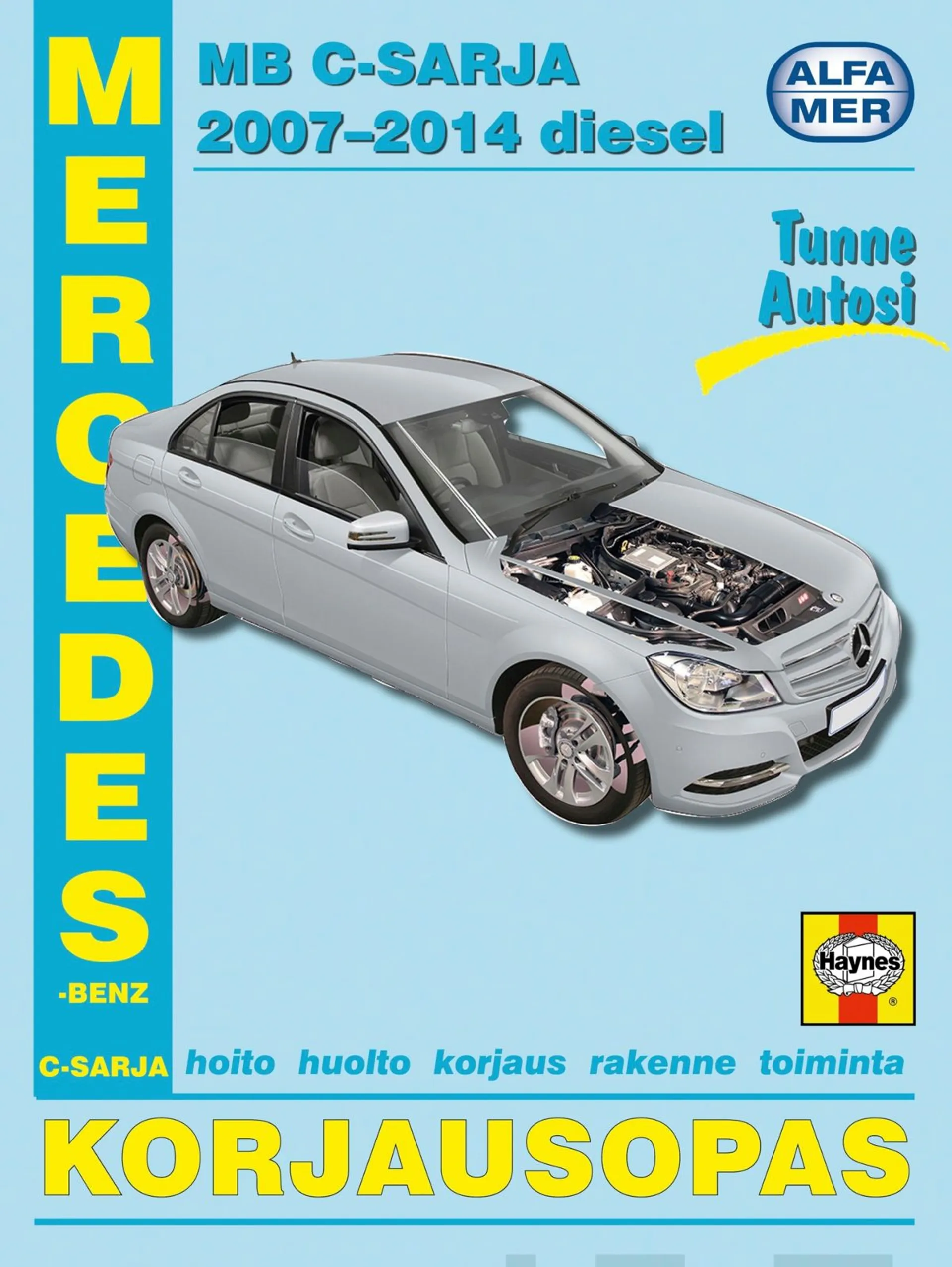 Asikainen, Korjausopas Mercedes-Benz C-sarja diesel 2007-2014