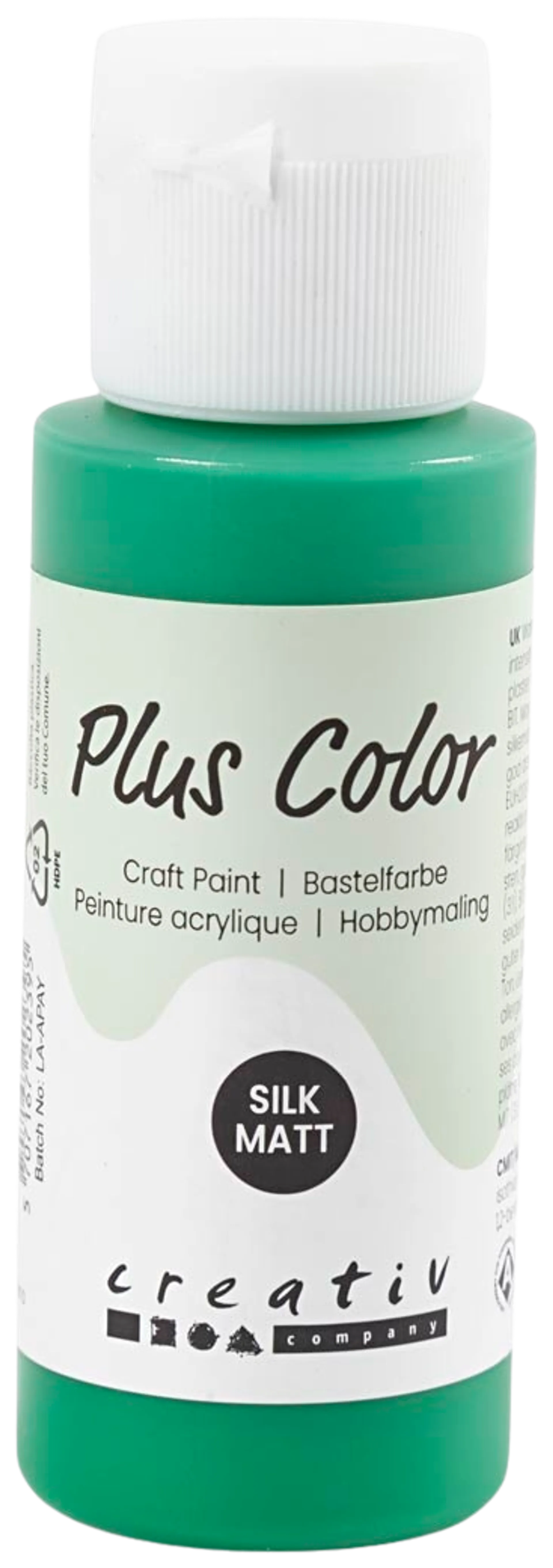 Plus Color askartelumaali 60 ml vihreä