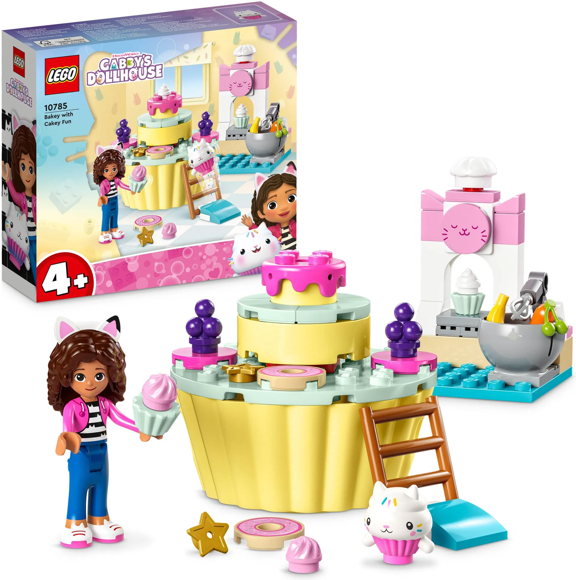 LEGO Gabby's Dollhouse 10785 Hauskoja leipomishetkiä Hileen kanssa - 4