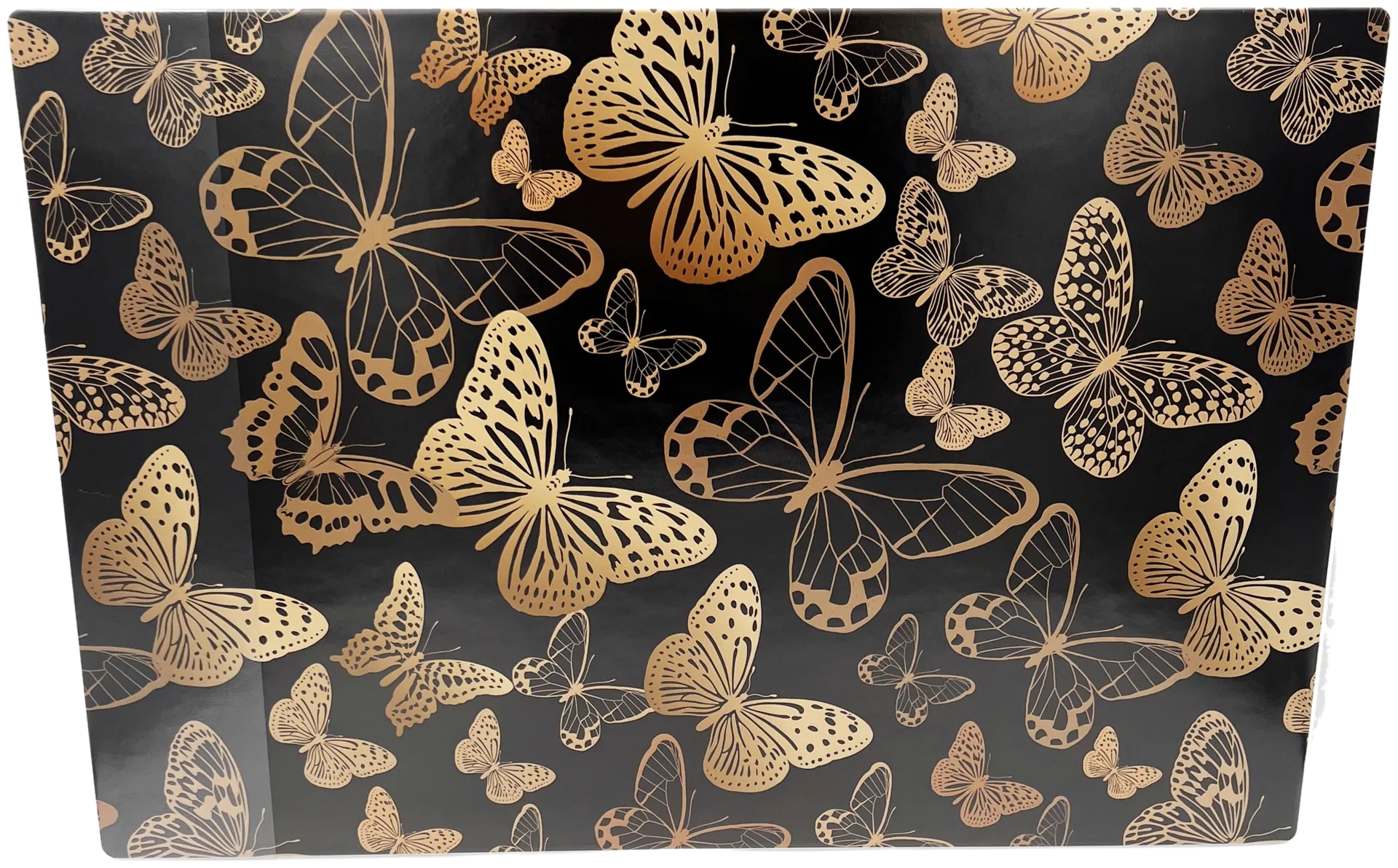 Golden Butterflies kirjoitusalusta 60x40cm, 2 eril.lajit.