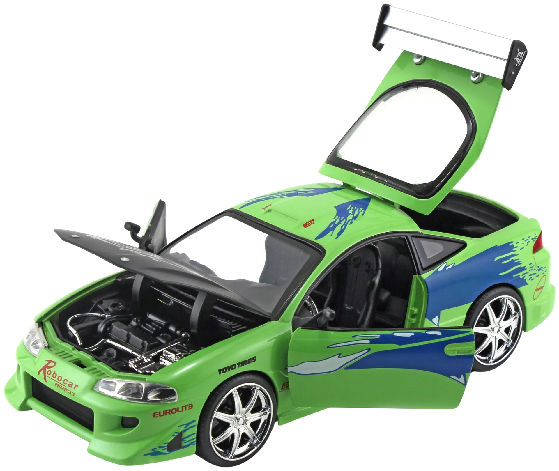 Jada Fast & Furious 1995 Mitsubishi Eclipse, 20 cm, 1:24, die cast - 3