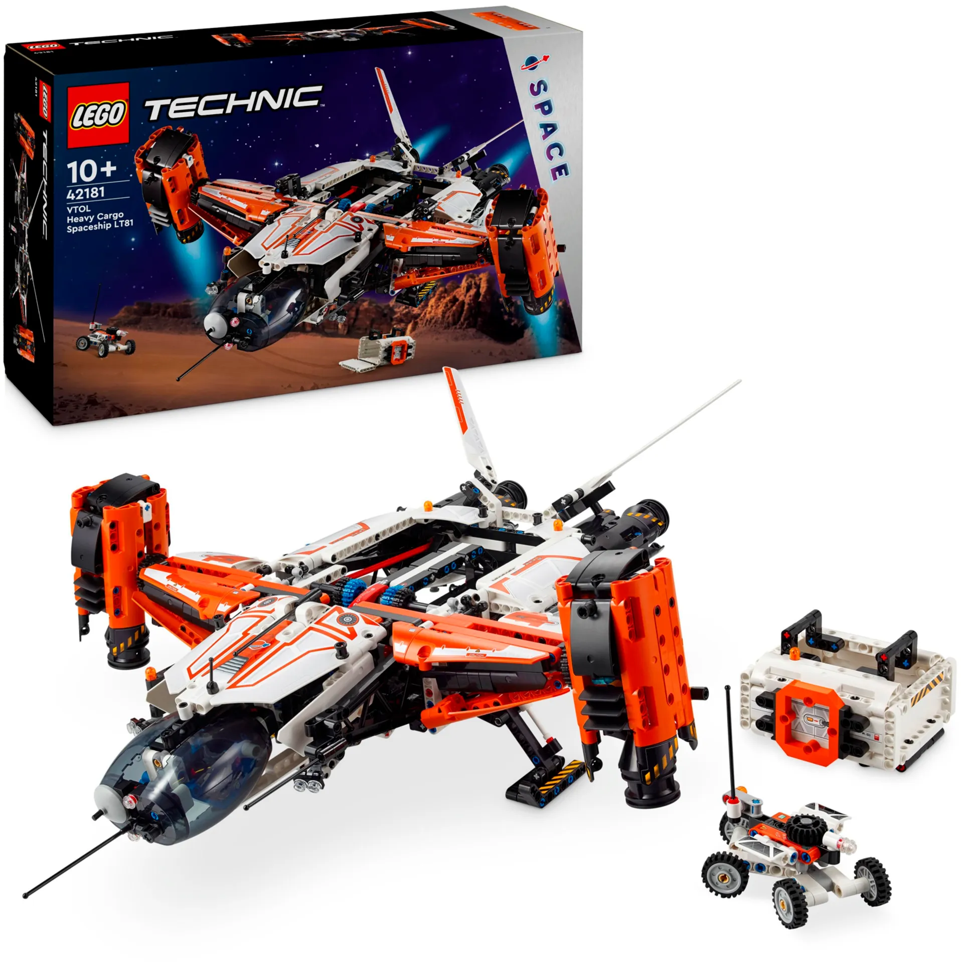 LEGO® Technic 42181 VTOL Raskaan kuorman avaruusalus LT81 - 1