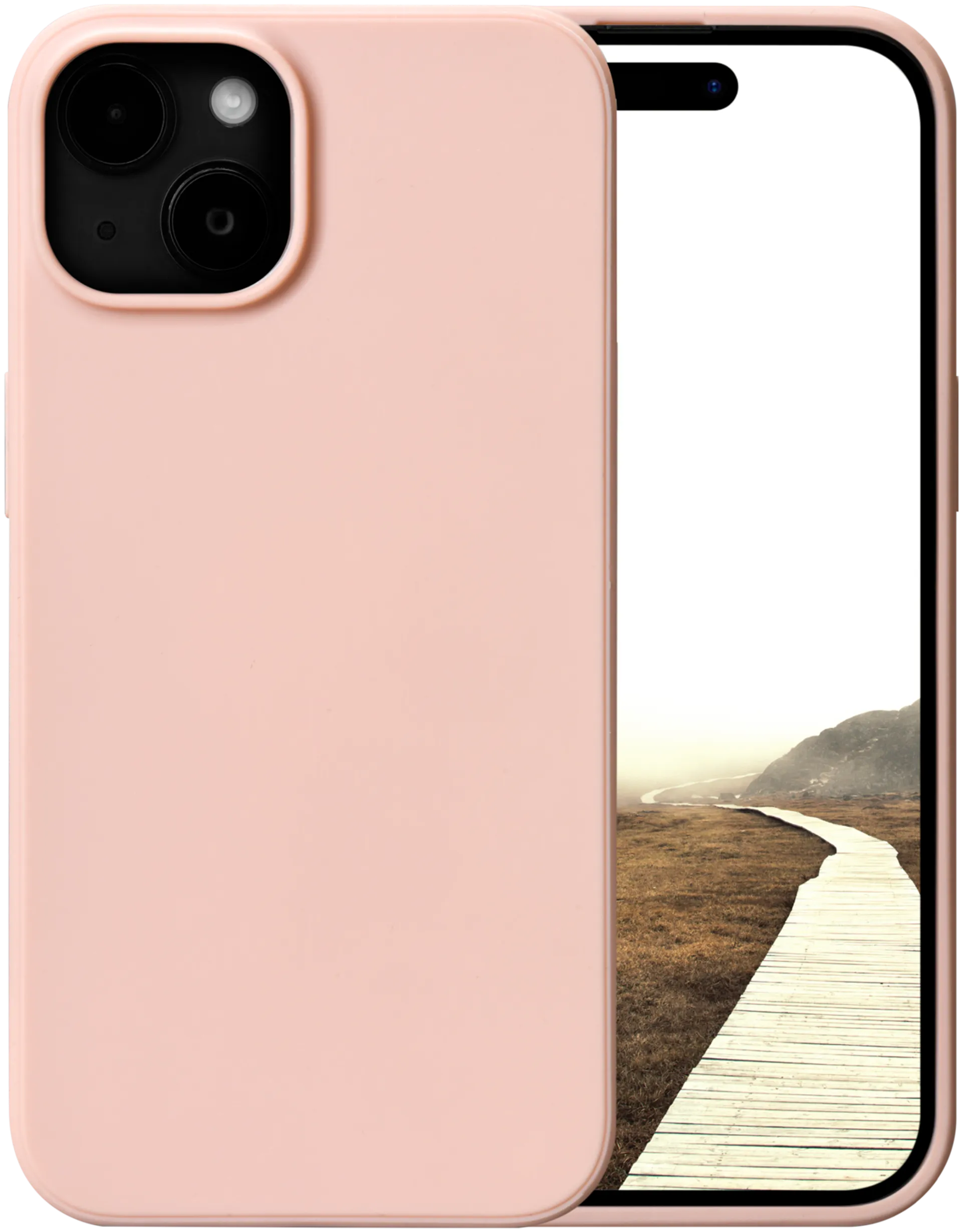 Dbramante iPhone 15 Greenland Pinkki suojakuori - 1
