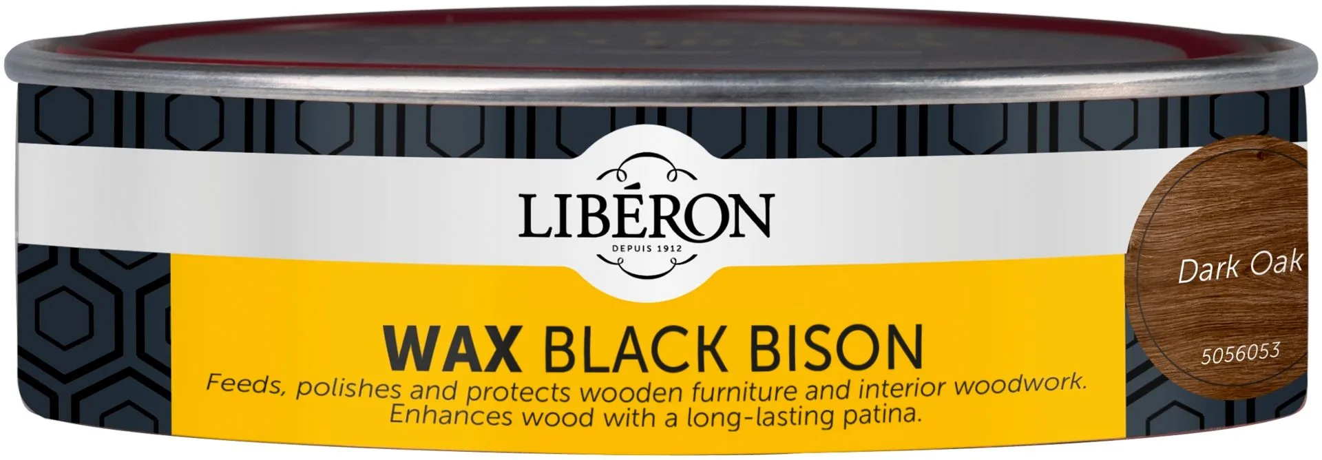 Liberon Black Bison Antiikkivaha 150ml Dark Oak