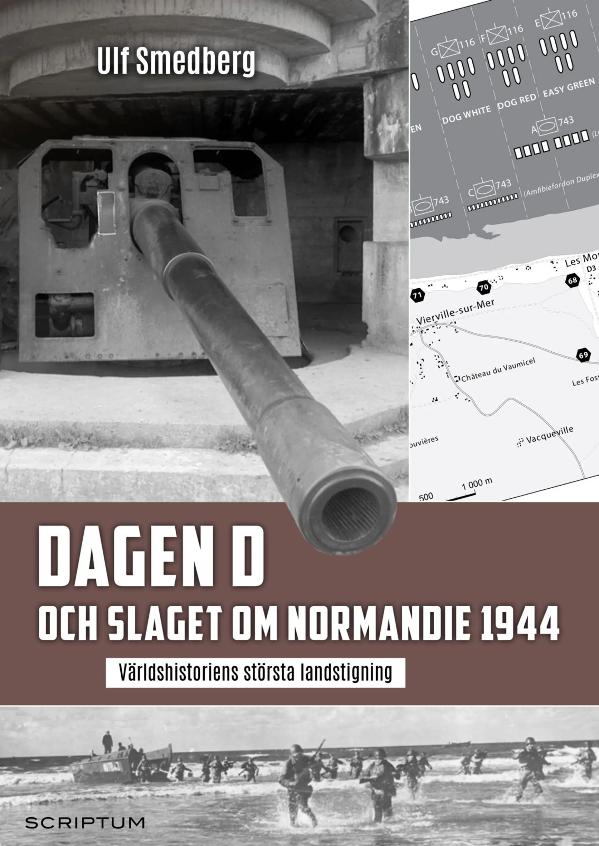 Smedberg, Dagen D och slaget om Normandie 1944