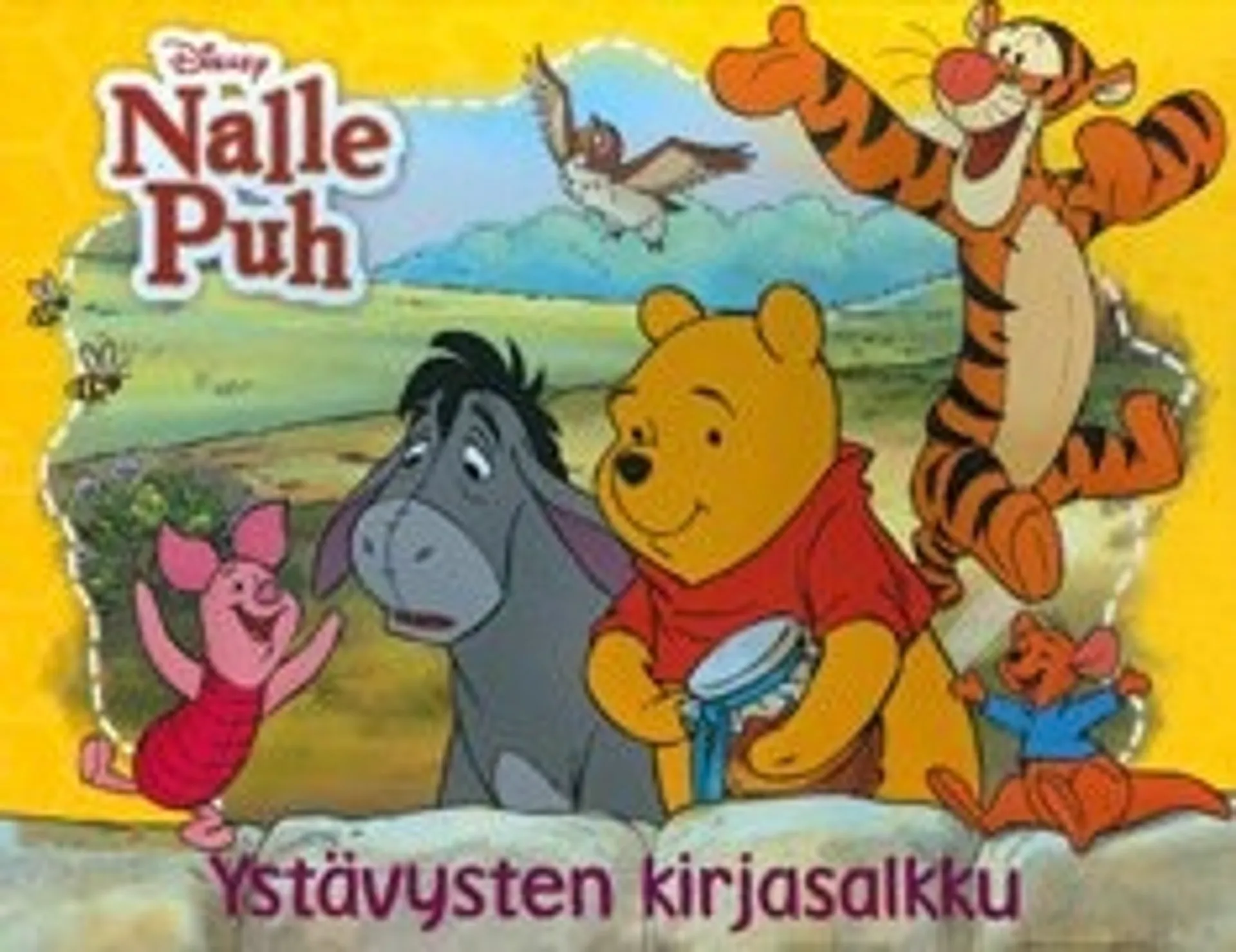 Nalle Puh - Ystävysten kirjasalkku (4 kirjaa)