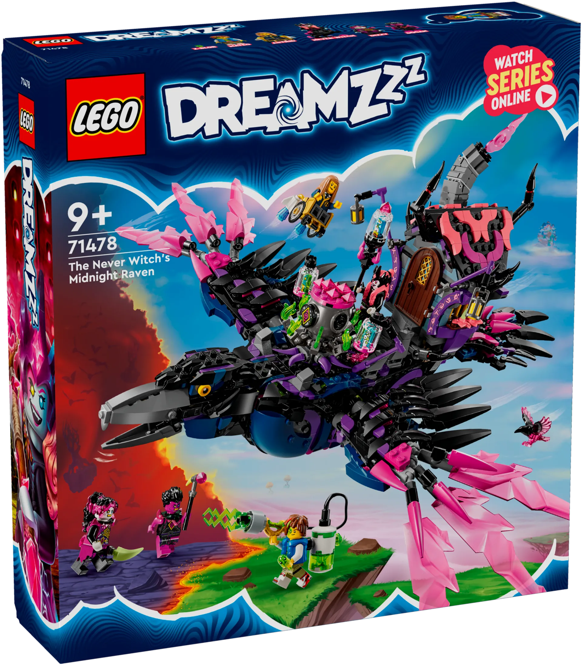 LEGO® DREAMZzz™ 71478 - Mestarinoidan Keskiyön korppi - 2