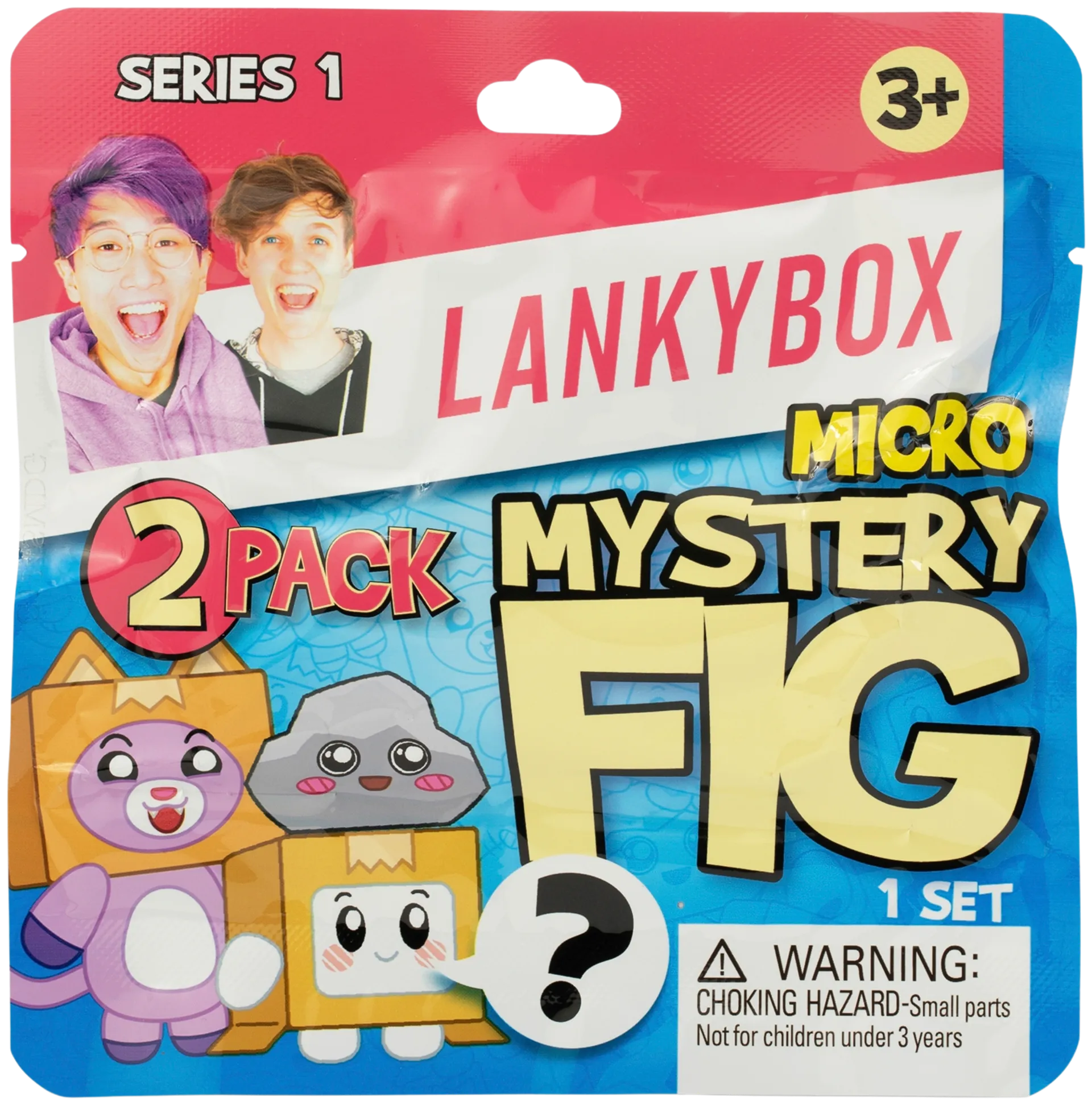 Lankybox Mysteerifiguuri 2 Pakkaus - 3