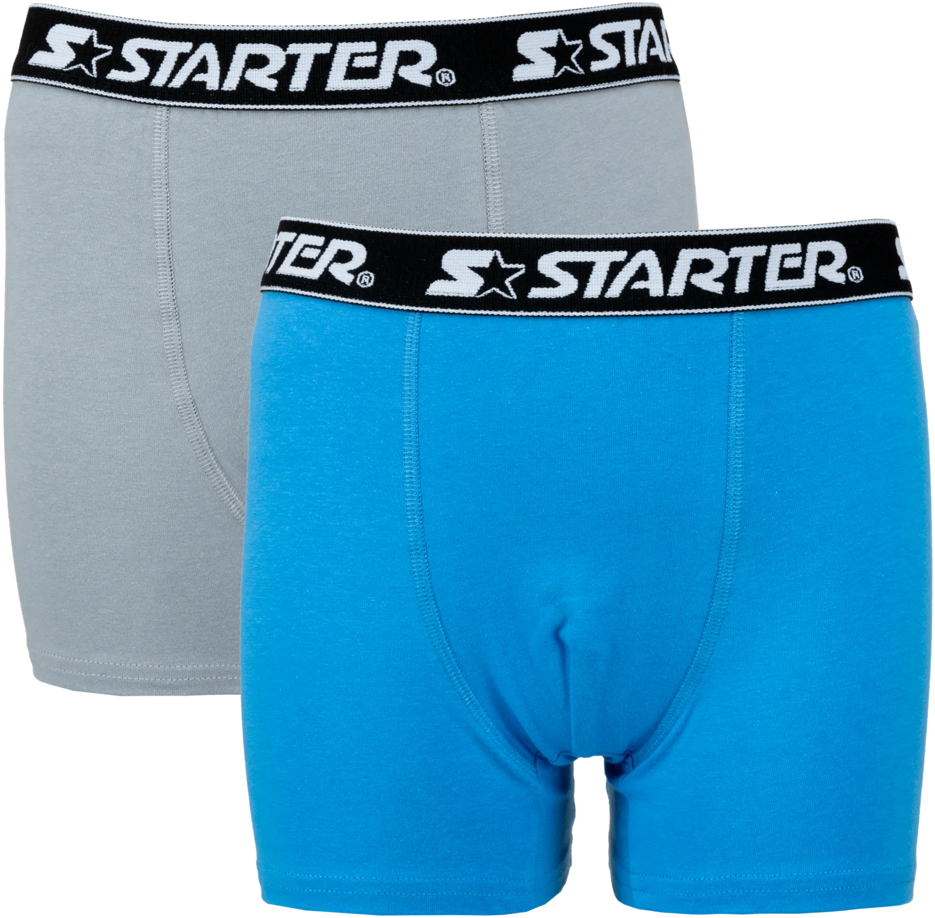 Starter lasten bokserit 18801 2-pack - Blue/Grey - 1