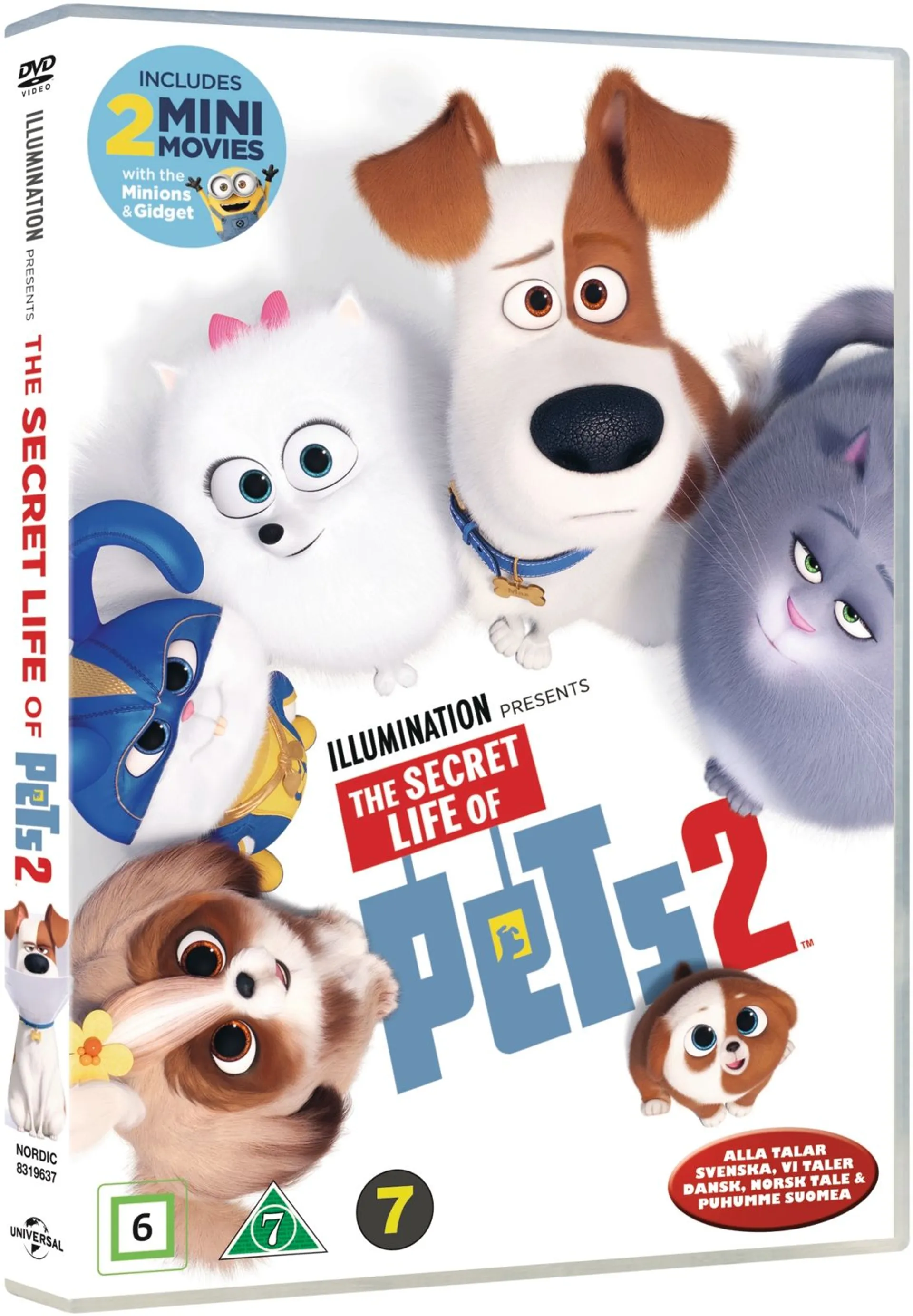 Secret Life of Pets 2 - Lemmikkien salainen elämä 2 DVD