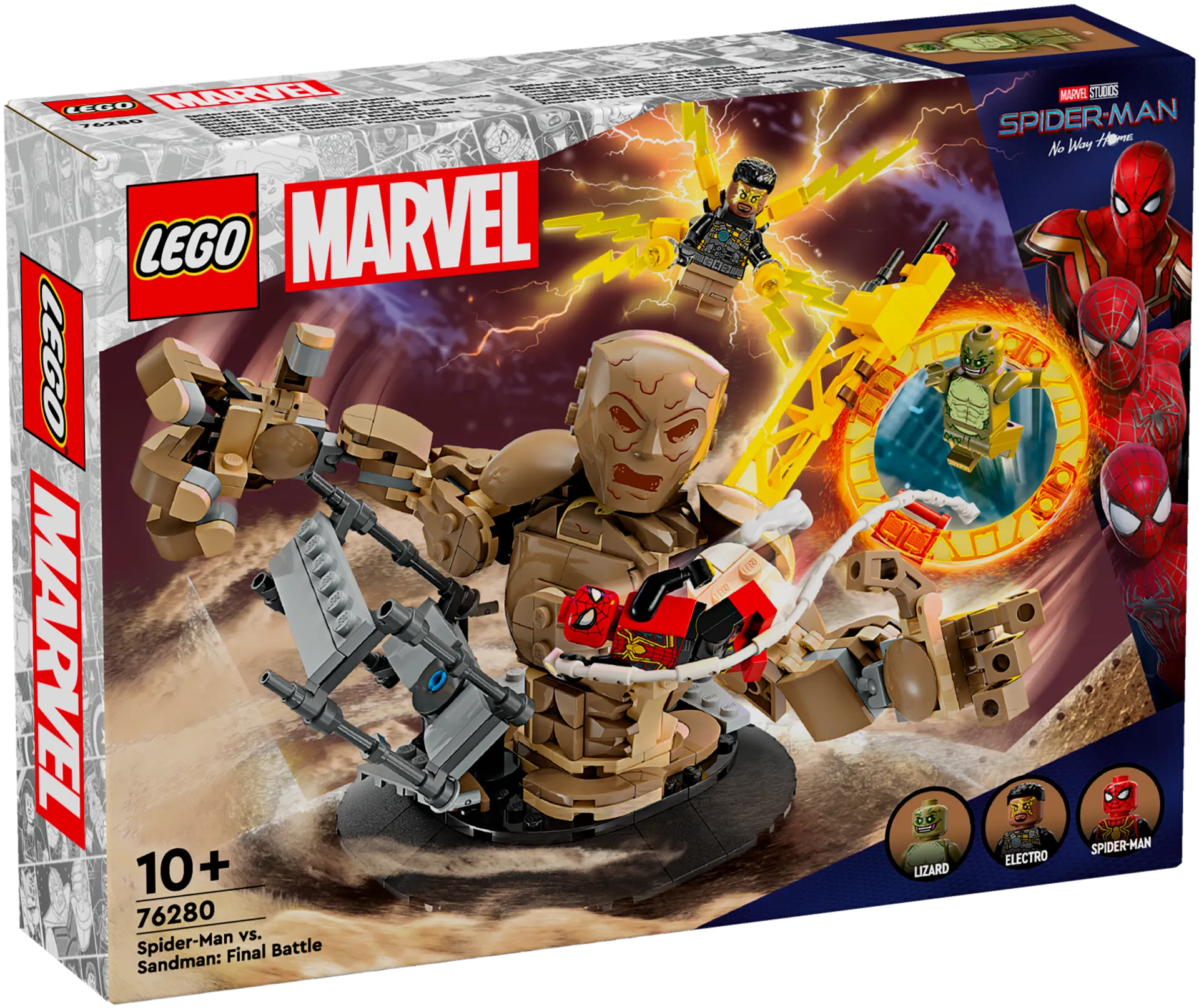 LEGO Super Heroes Marvel 76280 Spider-Man vastaan Sandman: Viimeinen taistelu, lelusetti - 1