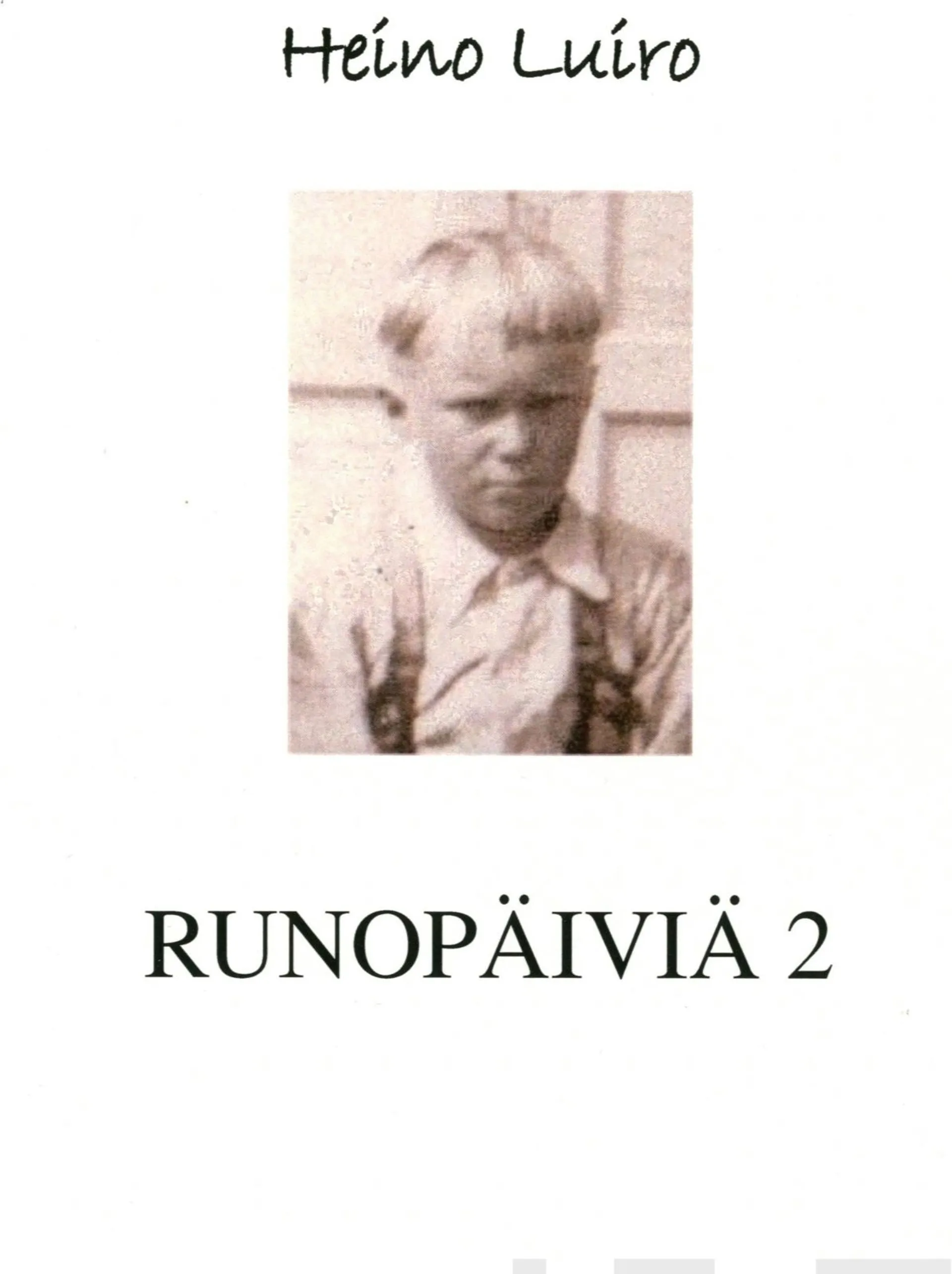 Luiro, Runopäiviä 2