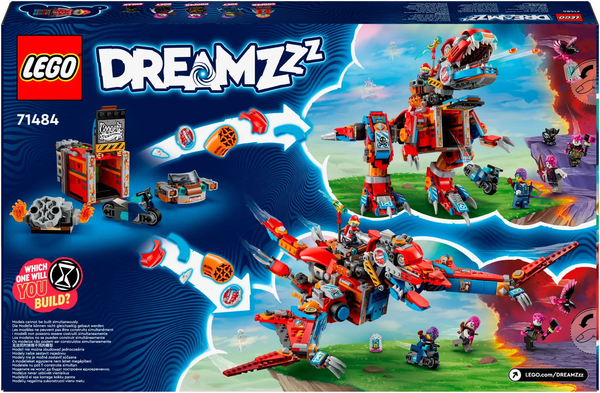 LEGO® DREAMZzz™ 71484 - Cooperin robottidinosaurus C-rex - 3