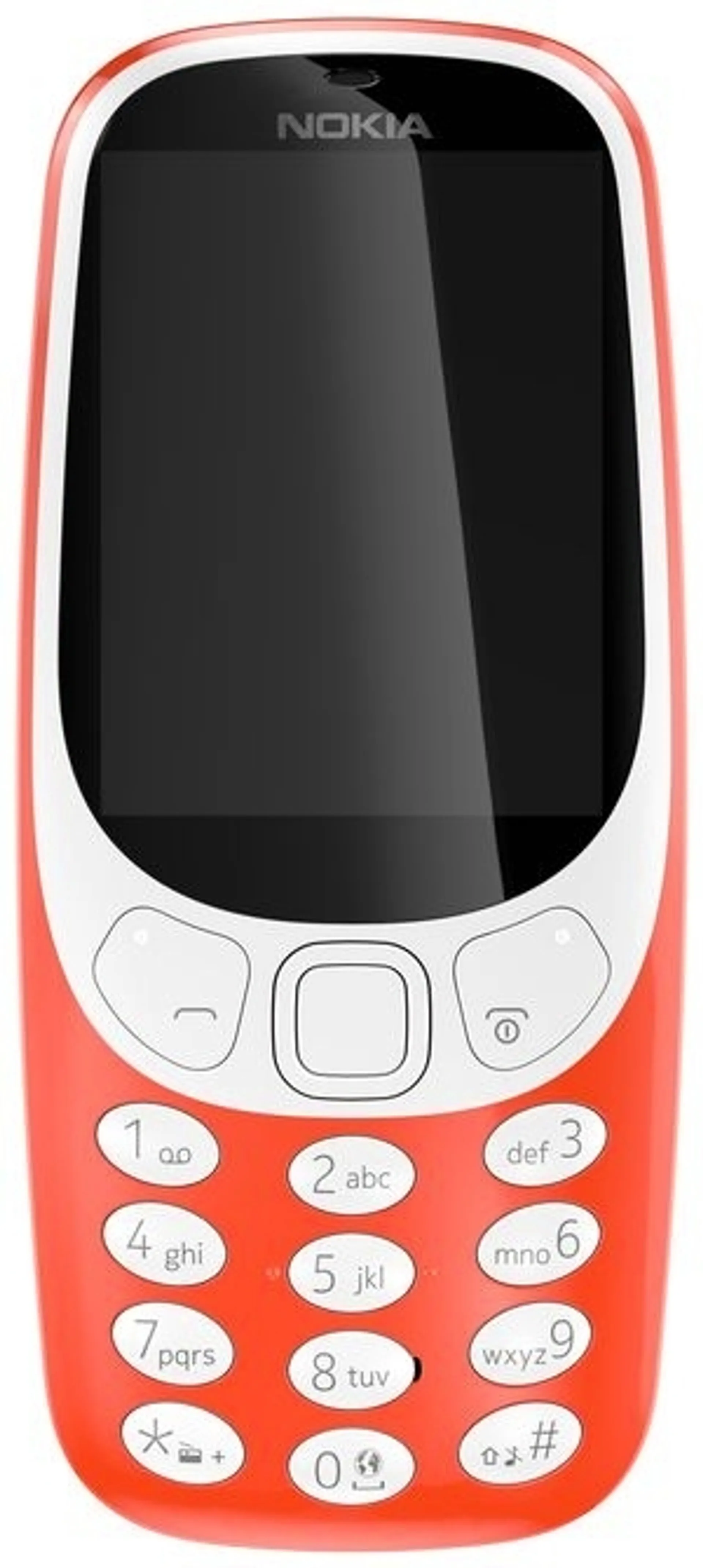 Nokia 3310 dual-sim 2G matkapuhelin punainen - 1