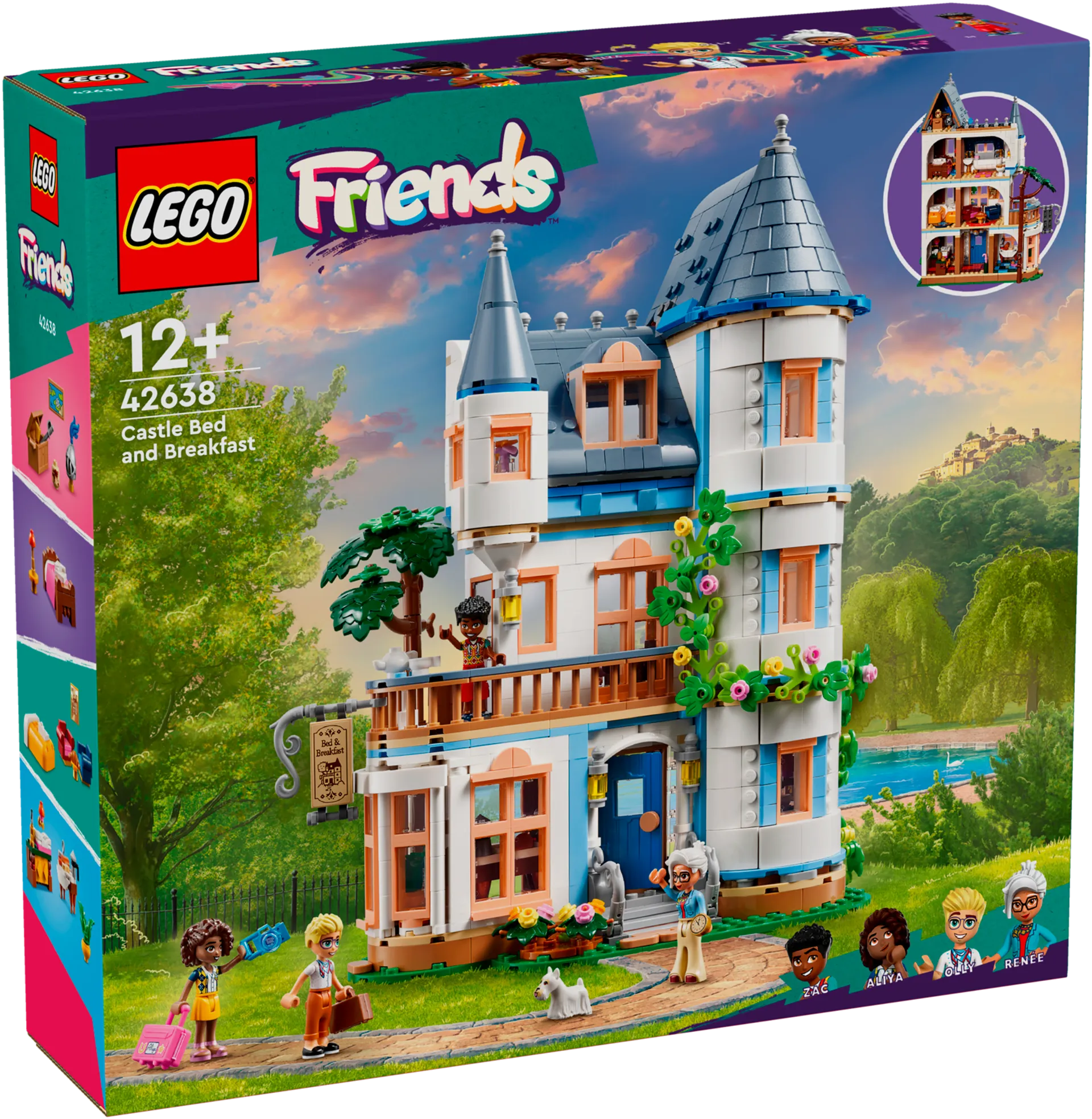 LEGO Friends 42638 Majatalo linnassa - 2