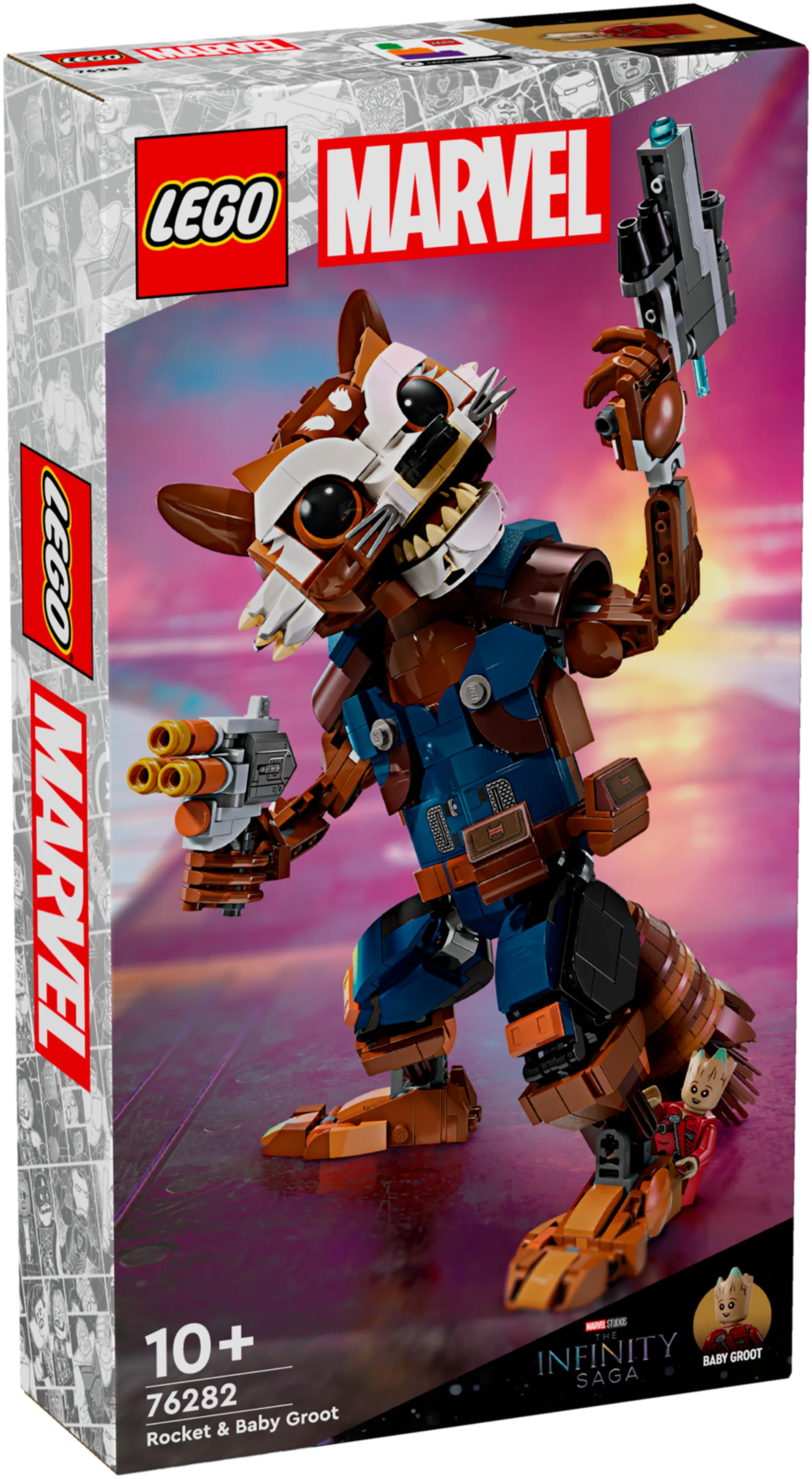 LEGO Super Heroes Marvel 76282 Rocket ja Baby Groot - 2