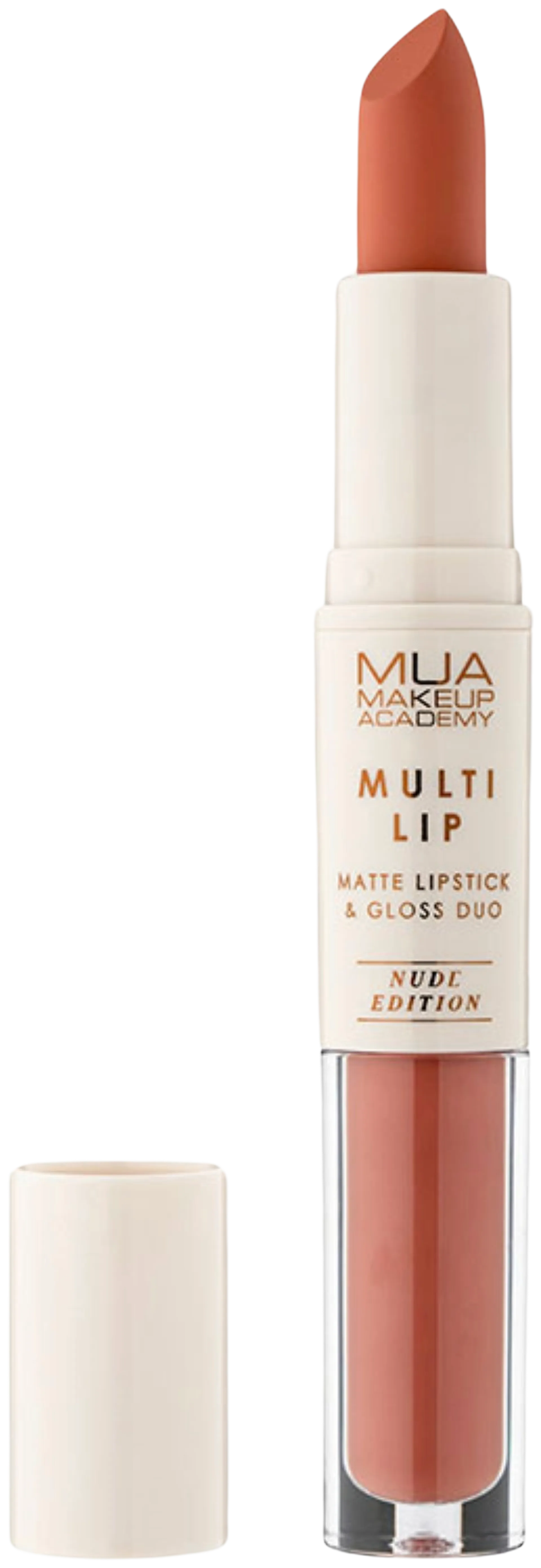 MUA Make Up Academy Lipstick & Gloss Duo, Cozy 5,2 ml  huulipuna - Cozy