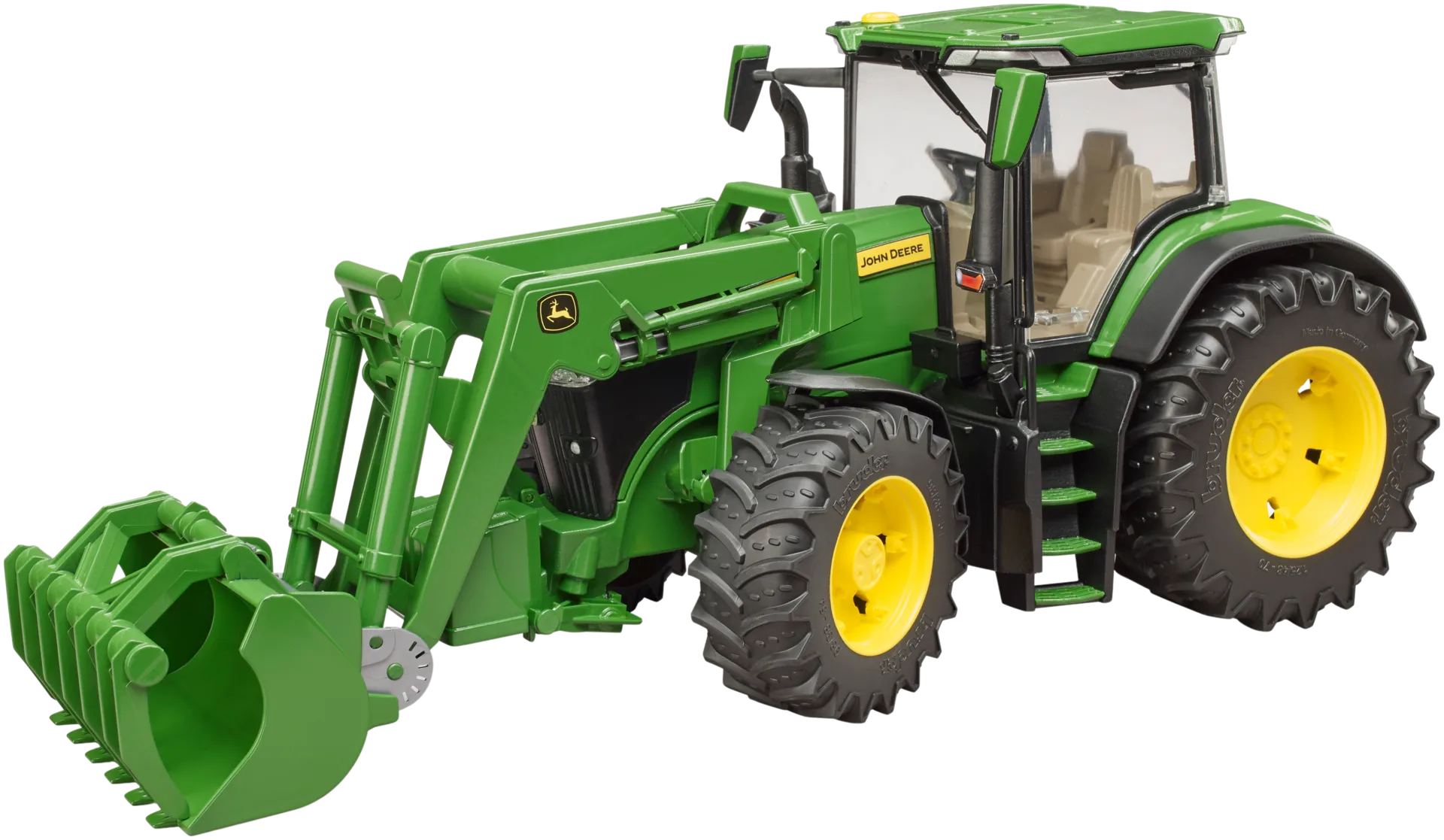 Bruder John Deere 7R 350 traktori etukuormaajalla - 2