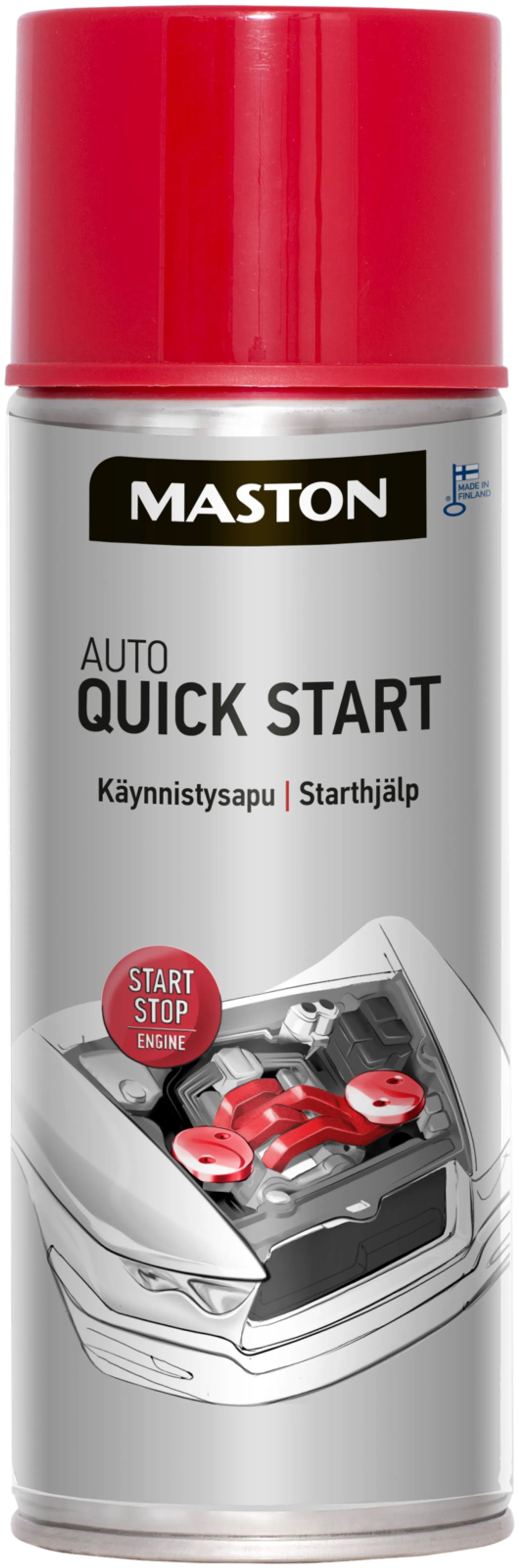 Maston käynnistysapuspray moottorille Quick Start 400 ml