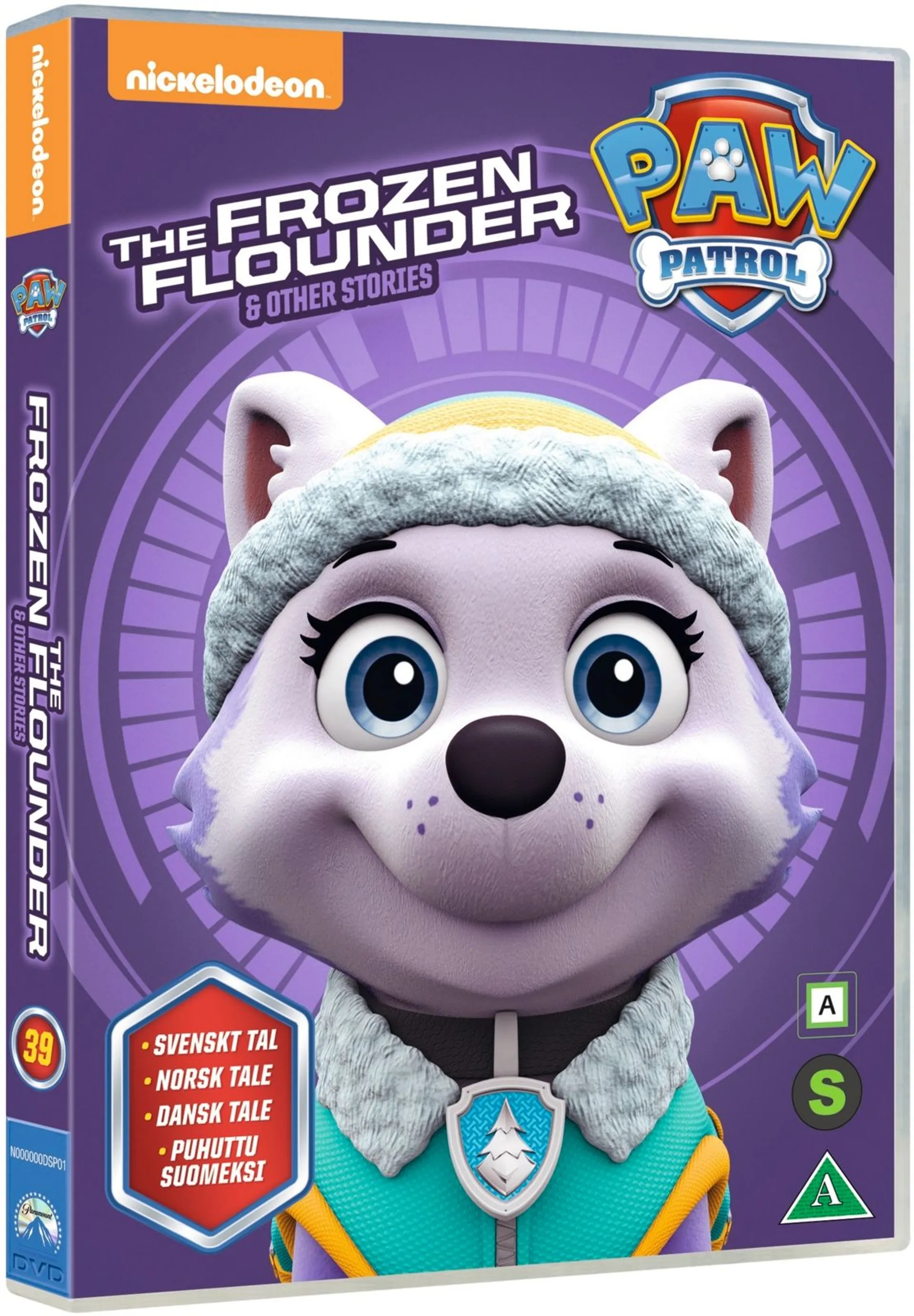 Paw Patrol 39: Kausi 4, osa 9 - Frozen Flounder DVD