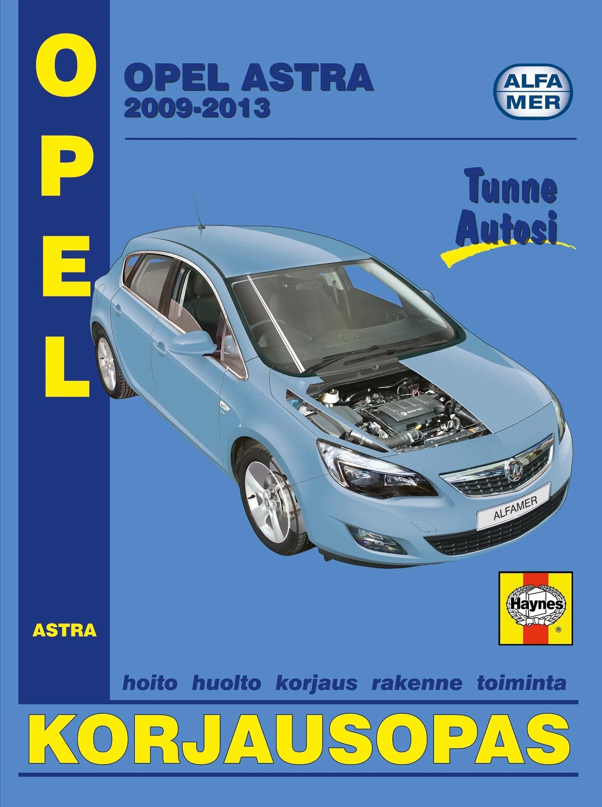 Korjausopas Opel Astra 2009-2013