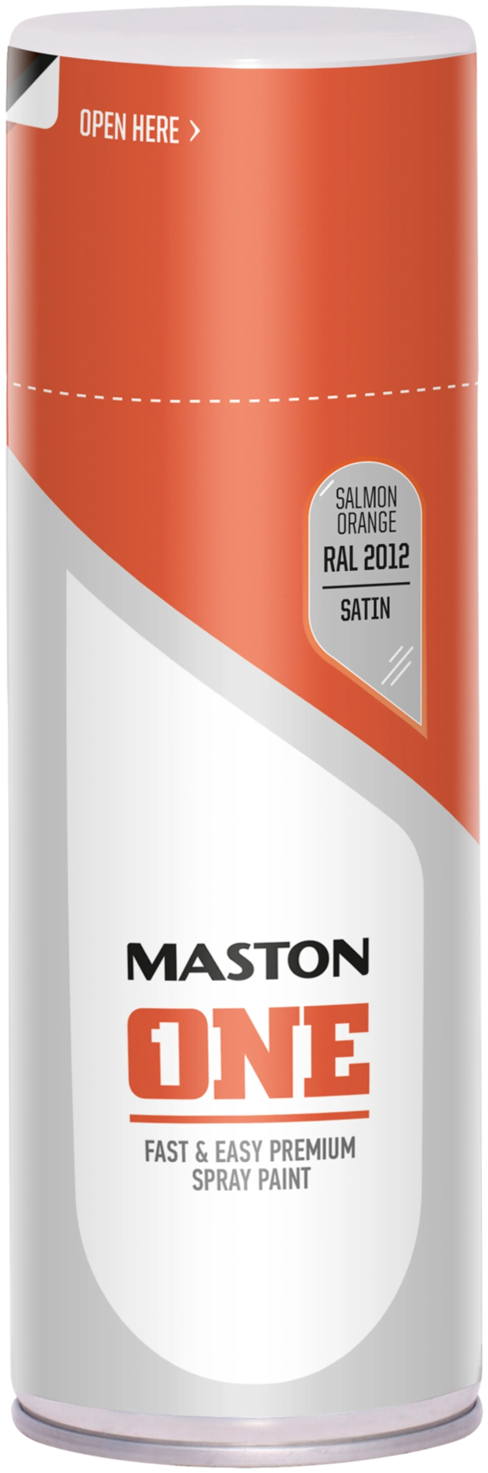 Maston ONE Spraymaali Satiini Lohenpunainen RAL2012 400ml
