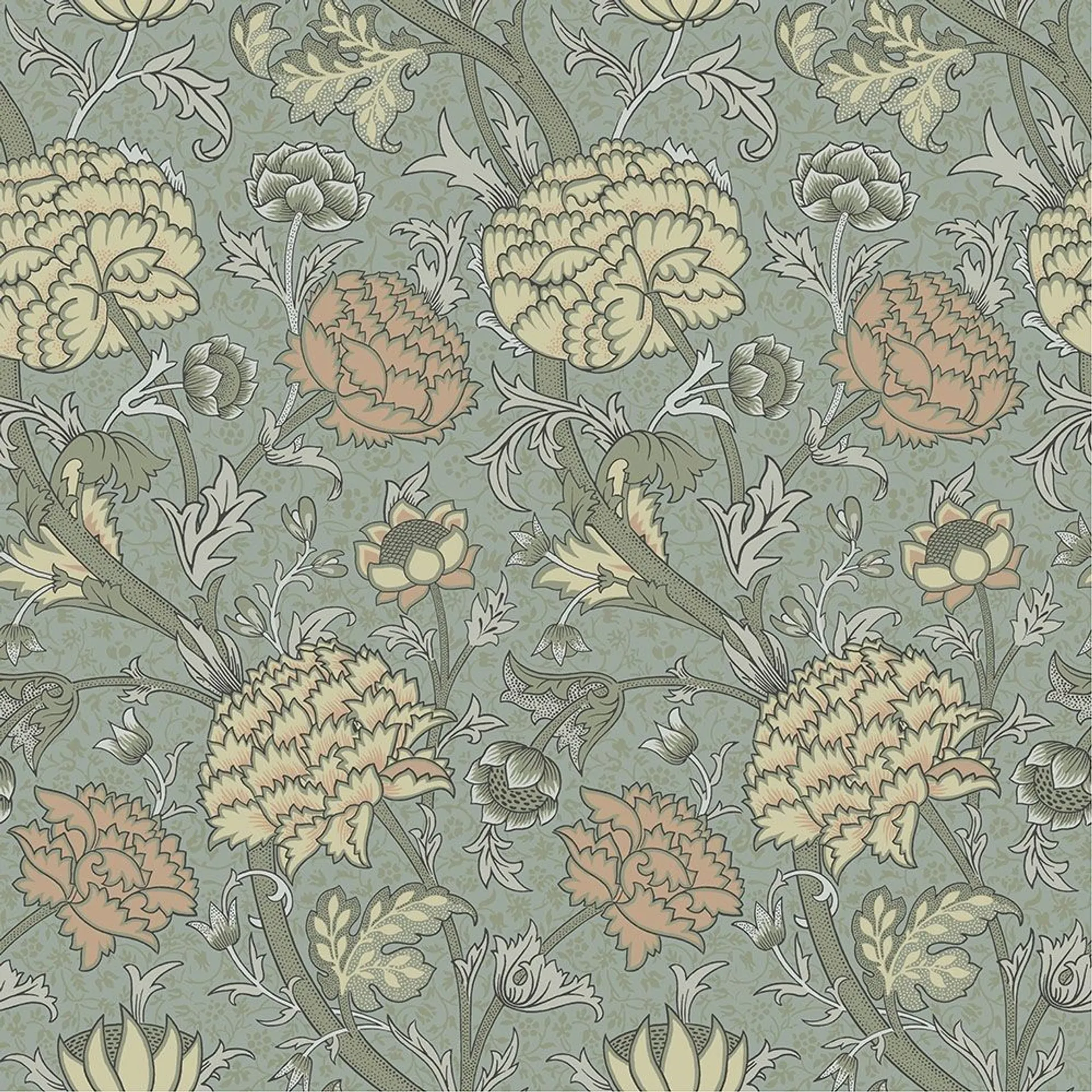 Midbec kuitutapetti William Morris - Hidden Treasures 82034 10,05m x 0,53m - 1