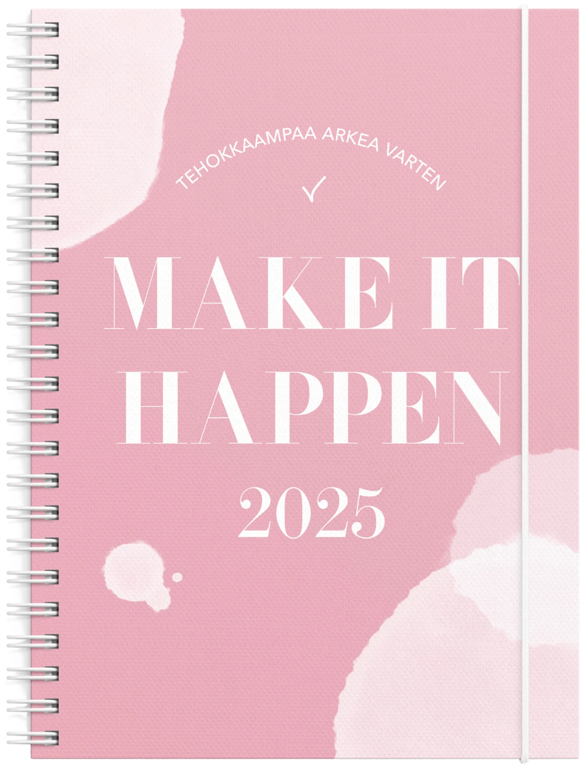 Burde Vuosikalenteri 2025 Make It Happen rosa - 1