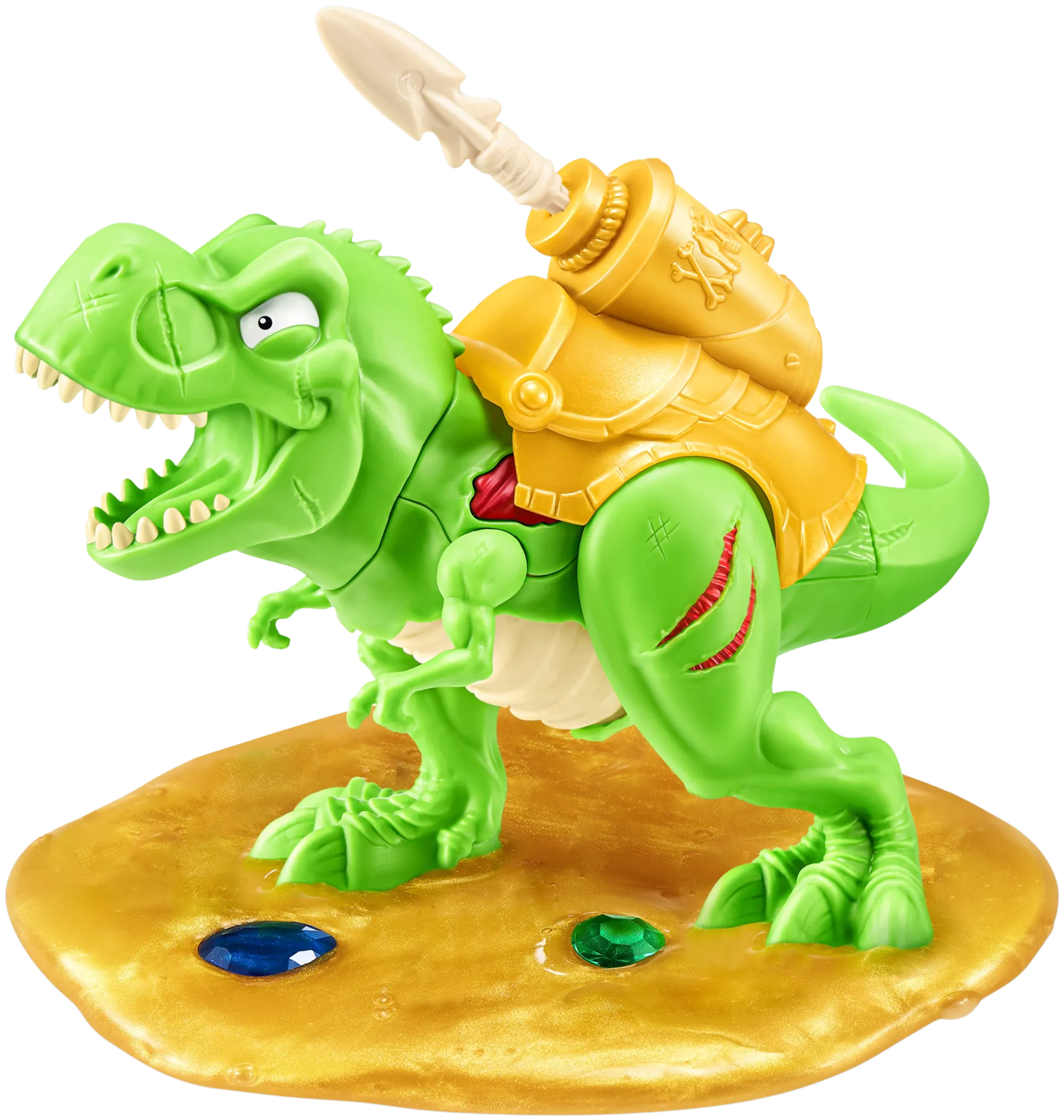 Smashers leikkisetti kultainen kallo Dino Island Gold Treasure Hunt Large - 6