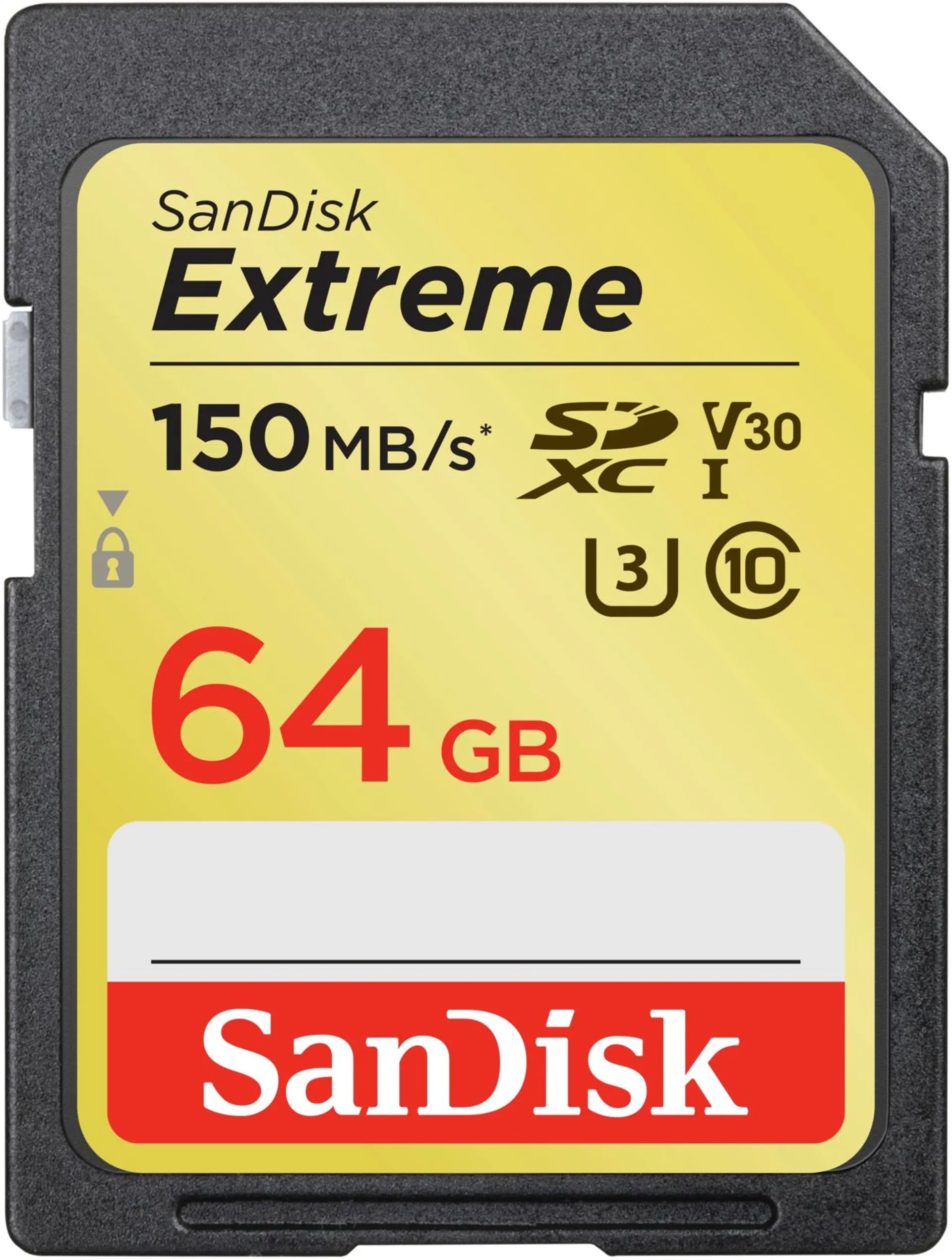 Sandisk Extreme SDXC 64GB muistikortti