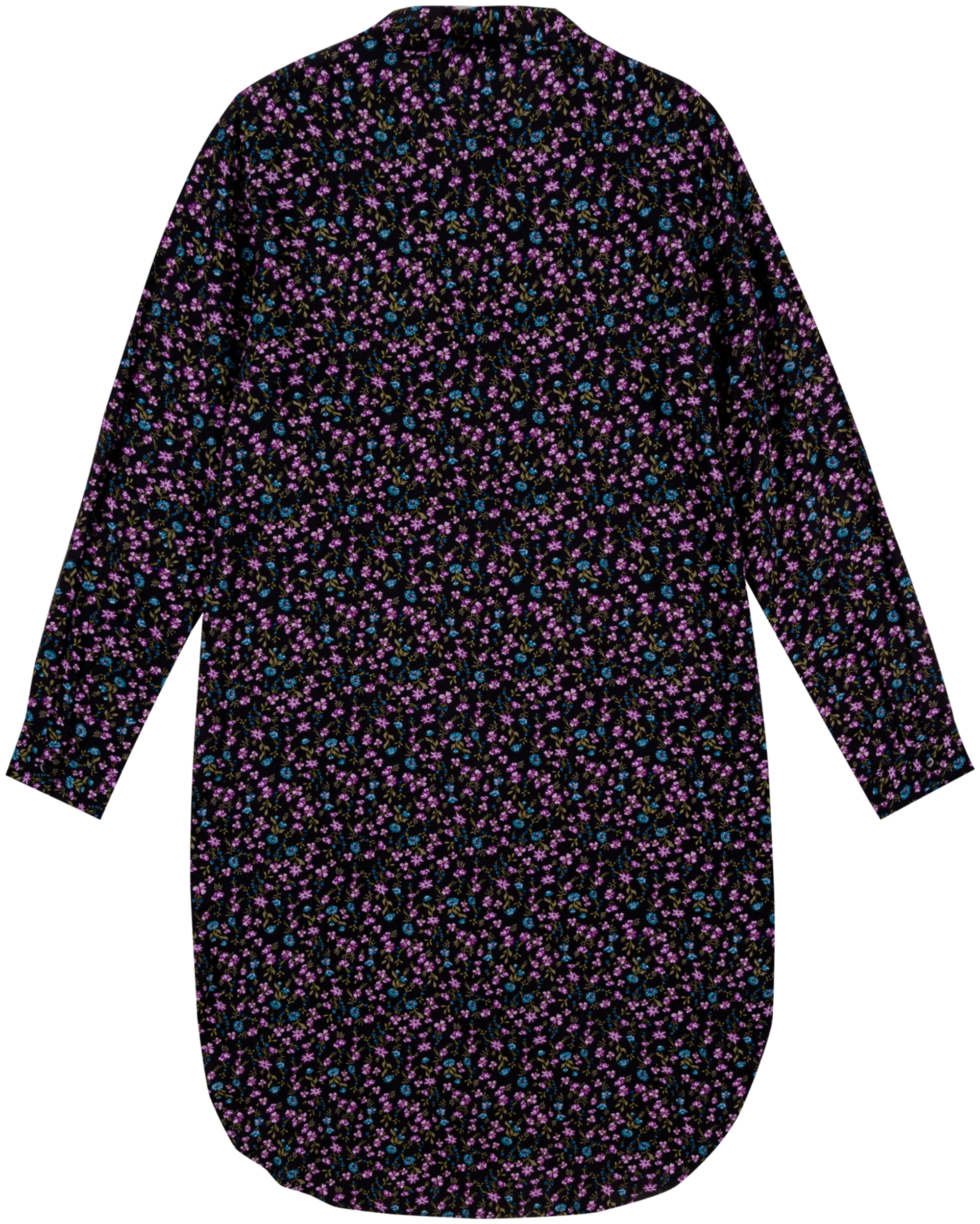 House naisten paitatunika 228H302204 - black small flower - 2